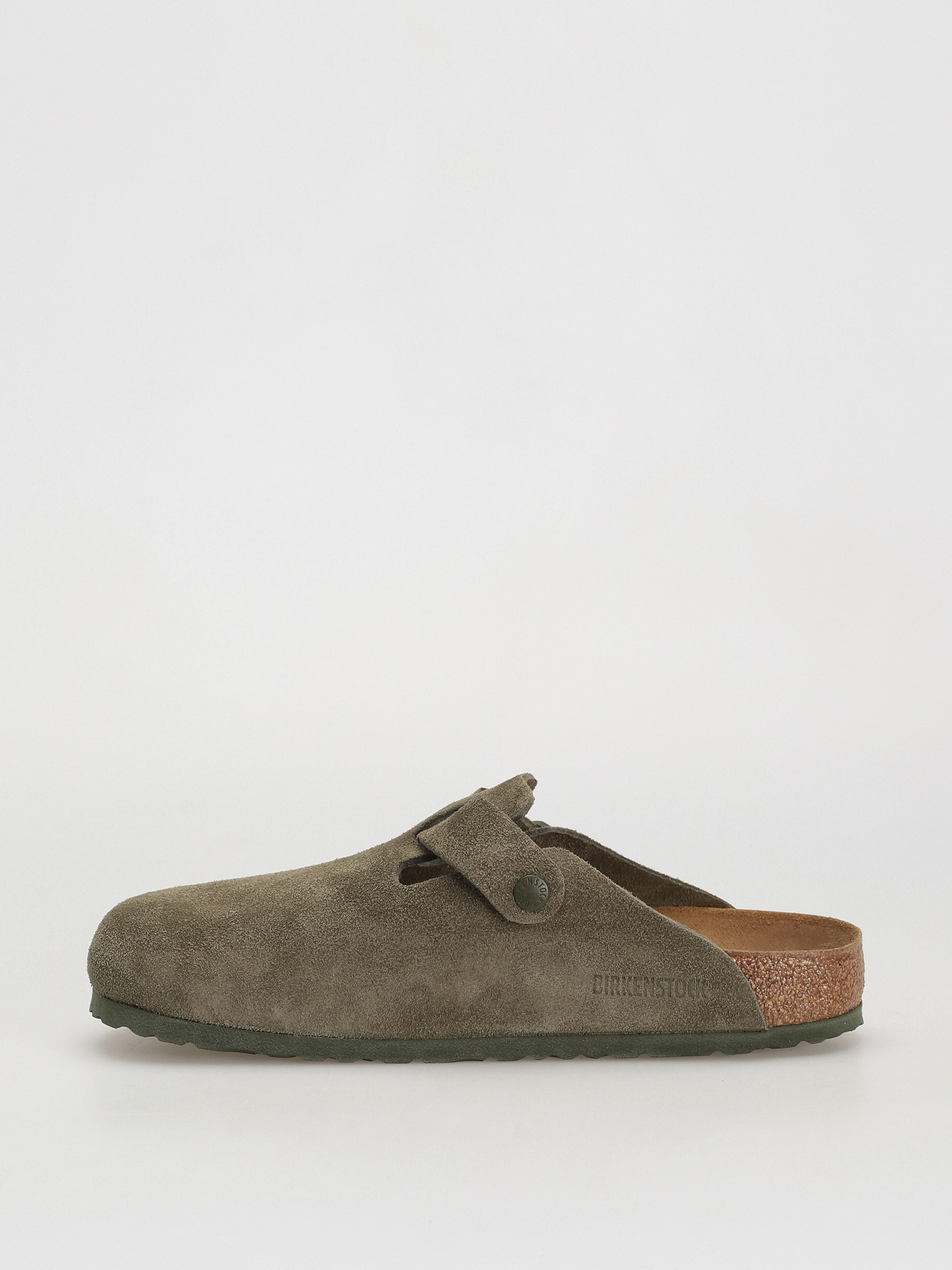 Шльопанці Birkenstock Boston Suede Regular (modern suede thyme)