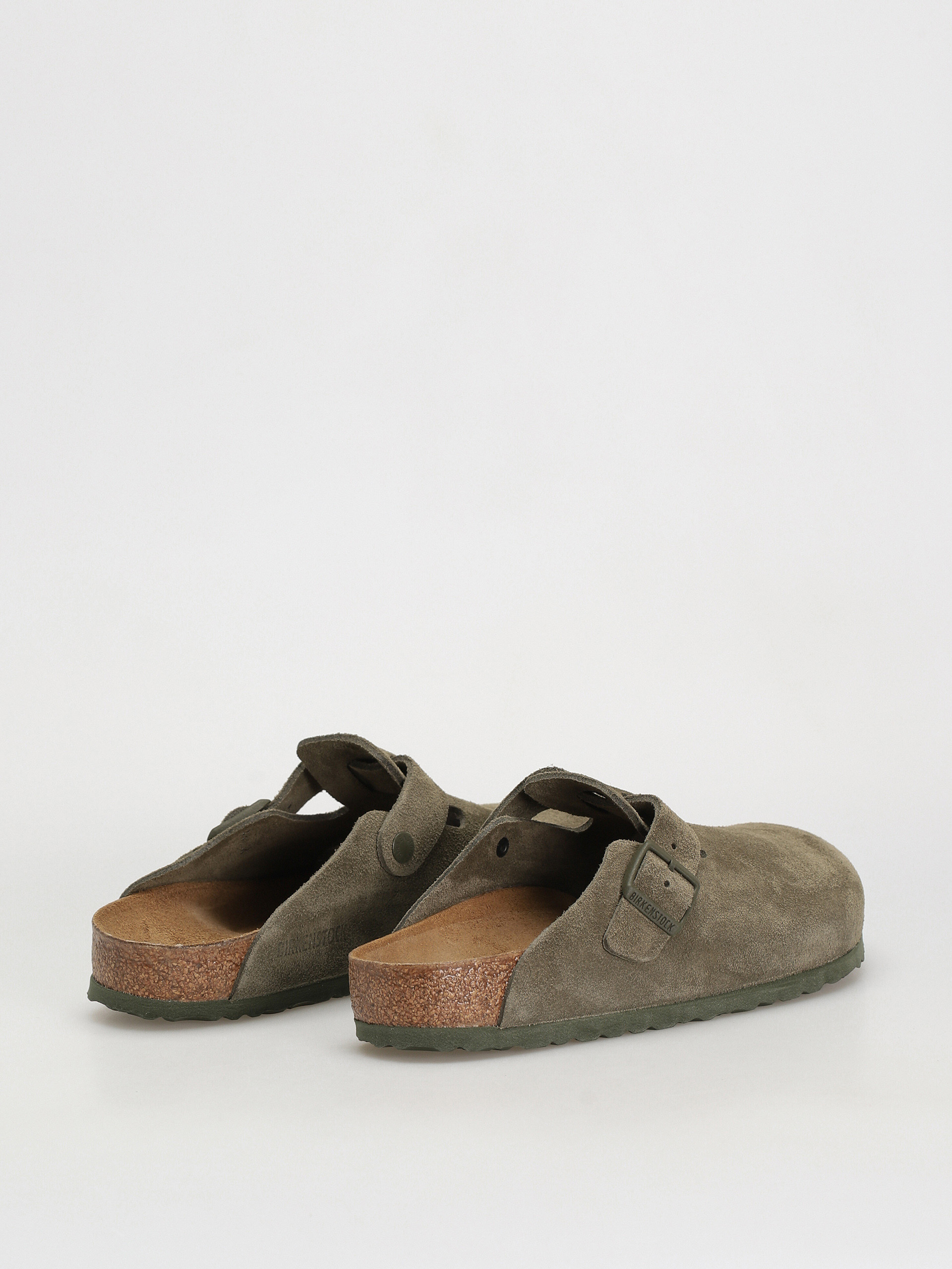 Шльопанці Birkenstock Boston Suede Regular (modern suede thyme)