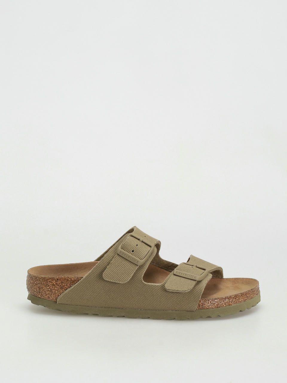 Шльопанці Birkenstock Arizona Canvas Vegan Narrow Wmn (faded khaki)