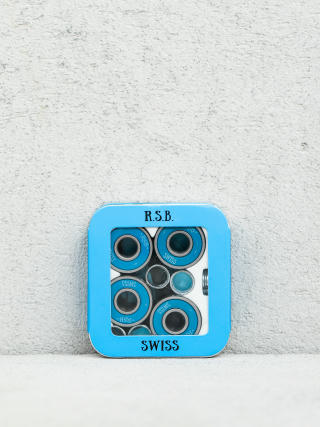 Підшипники Rock Star Bearings 8 Pack Metal Swiss Bearings (silver/blue)