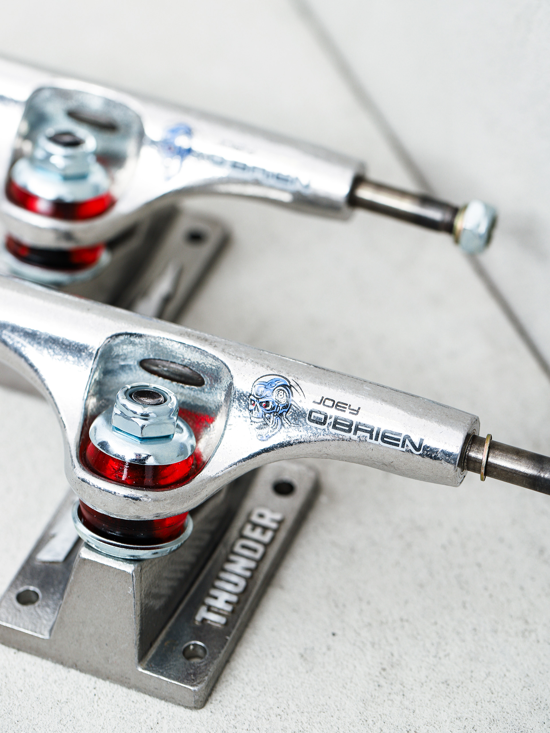 Підвіски Thunder O Brien Stamped Pro (polished/w red)