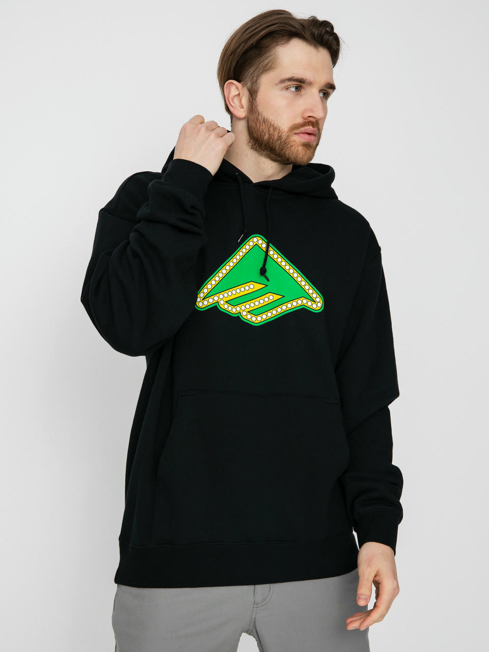 Худі Emerica Shake Junt Triangle Lights HD (black)