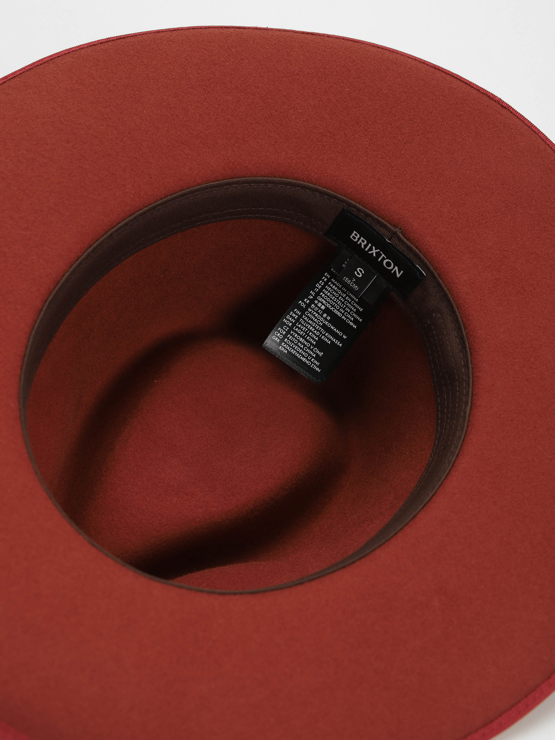 Капелюх Brixton Reno Fedora (burnt henna)