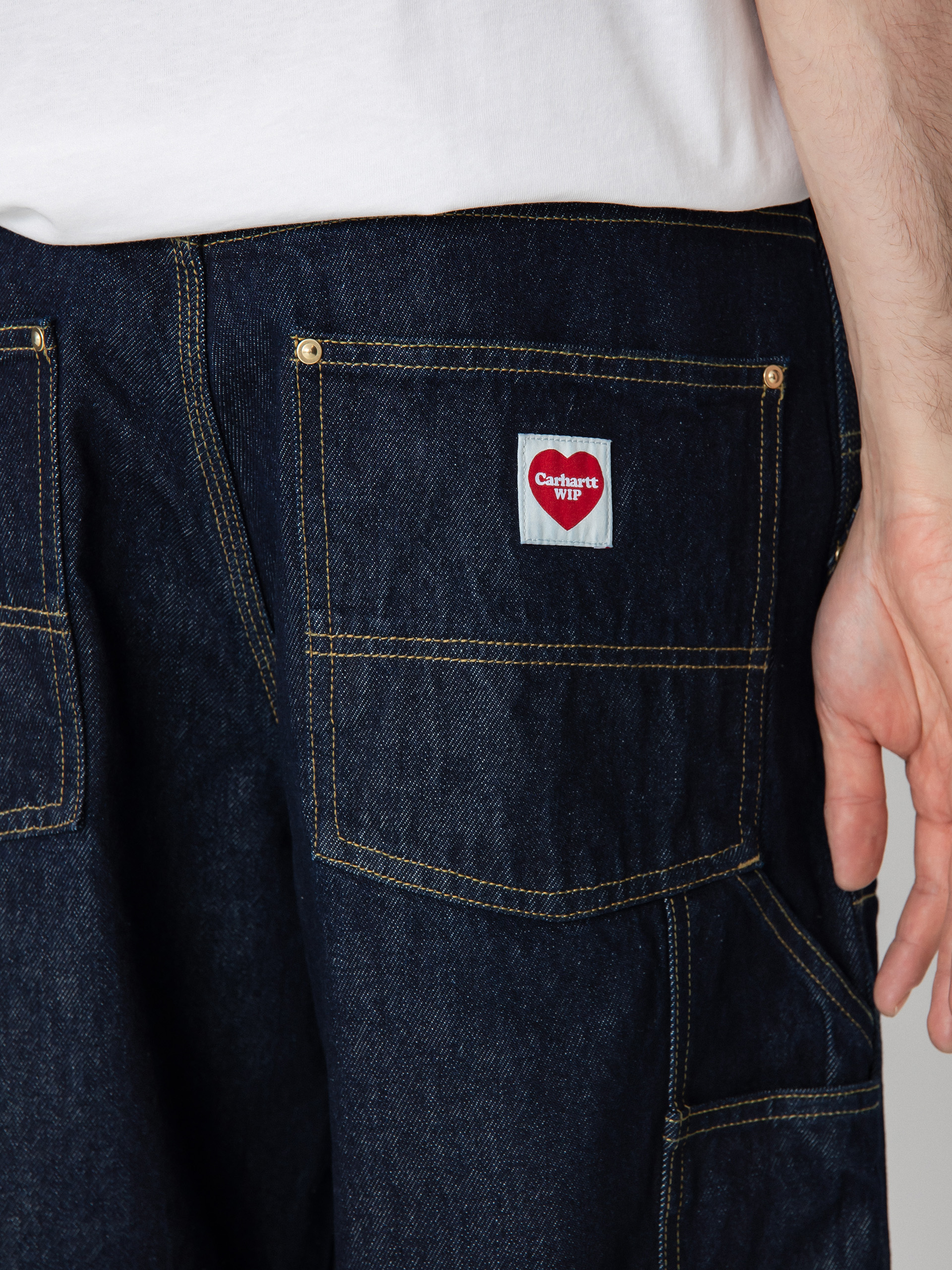 Штани Carhartt WIP Nash DK (blue)