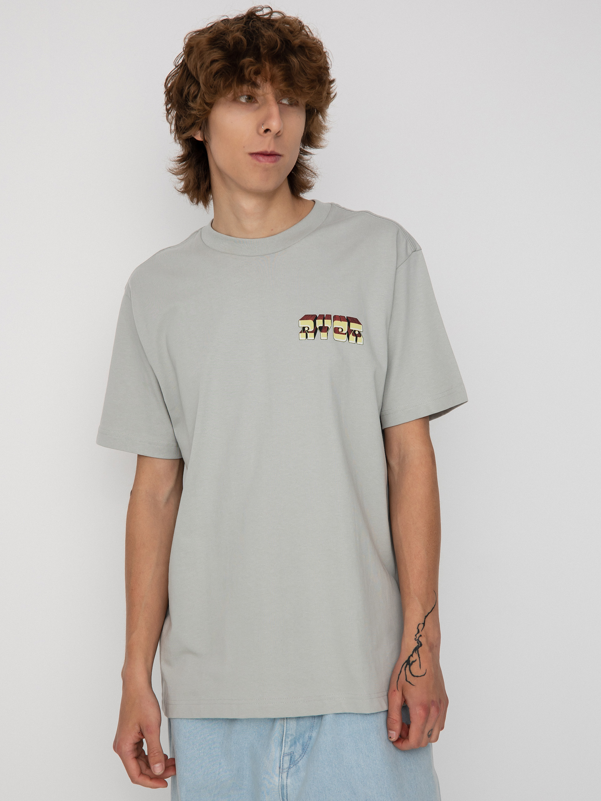 Футболка RVCA Portal (bright coral)