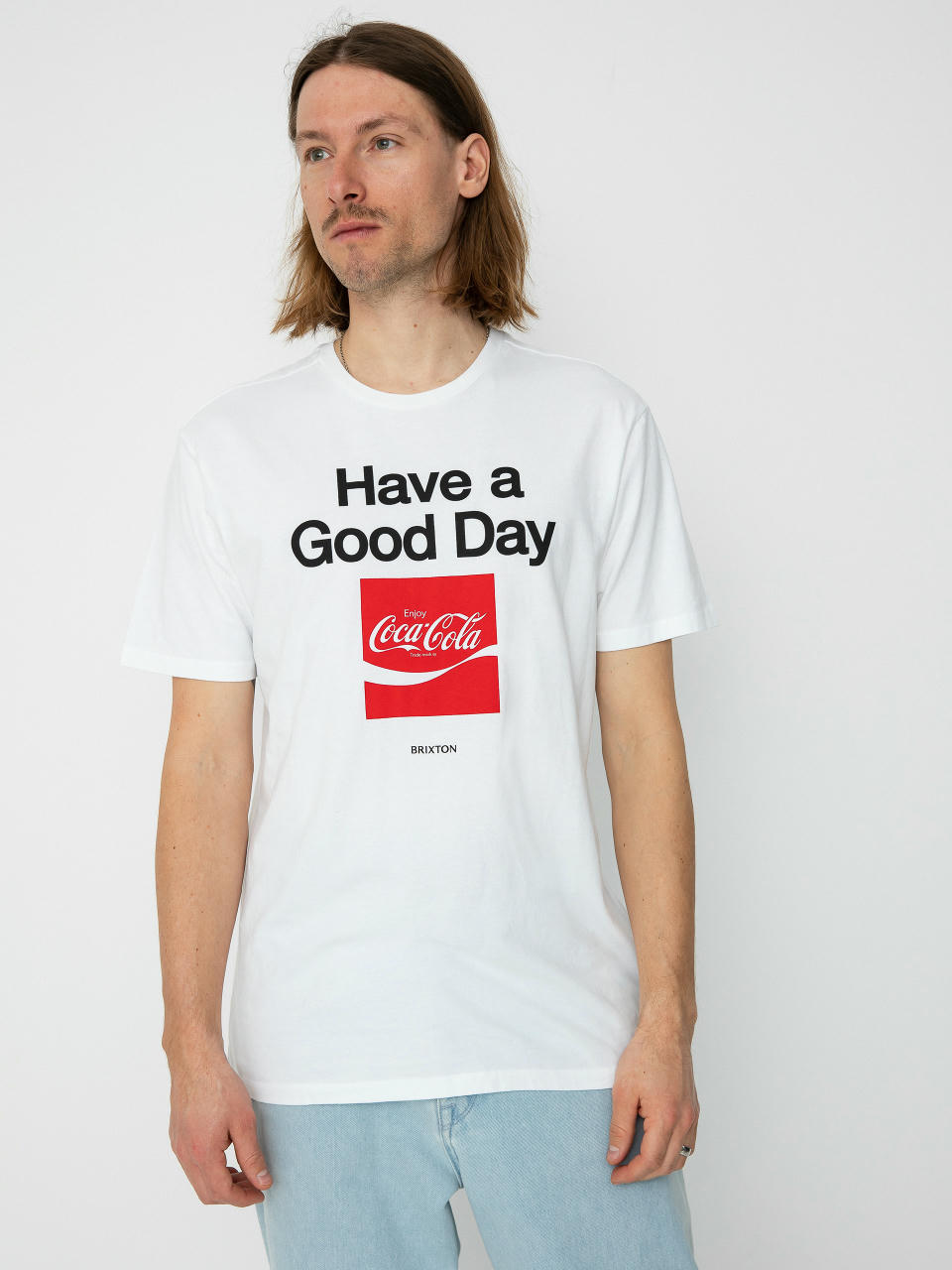 Футболка Brixton Coca-Cola Good Day (white)