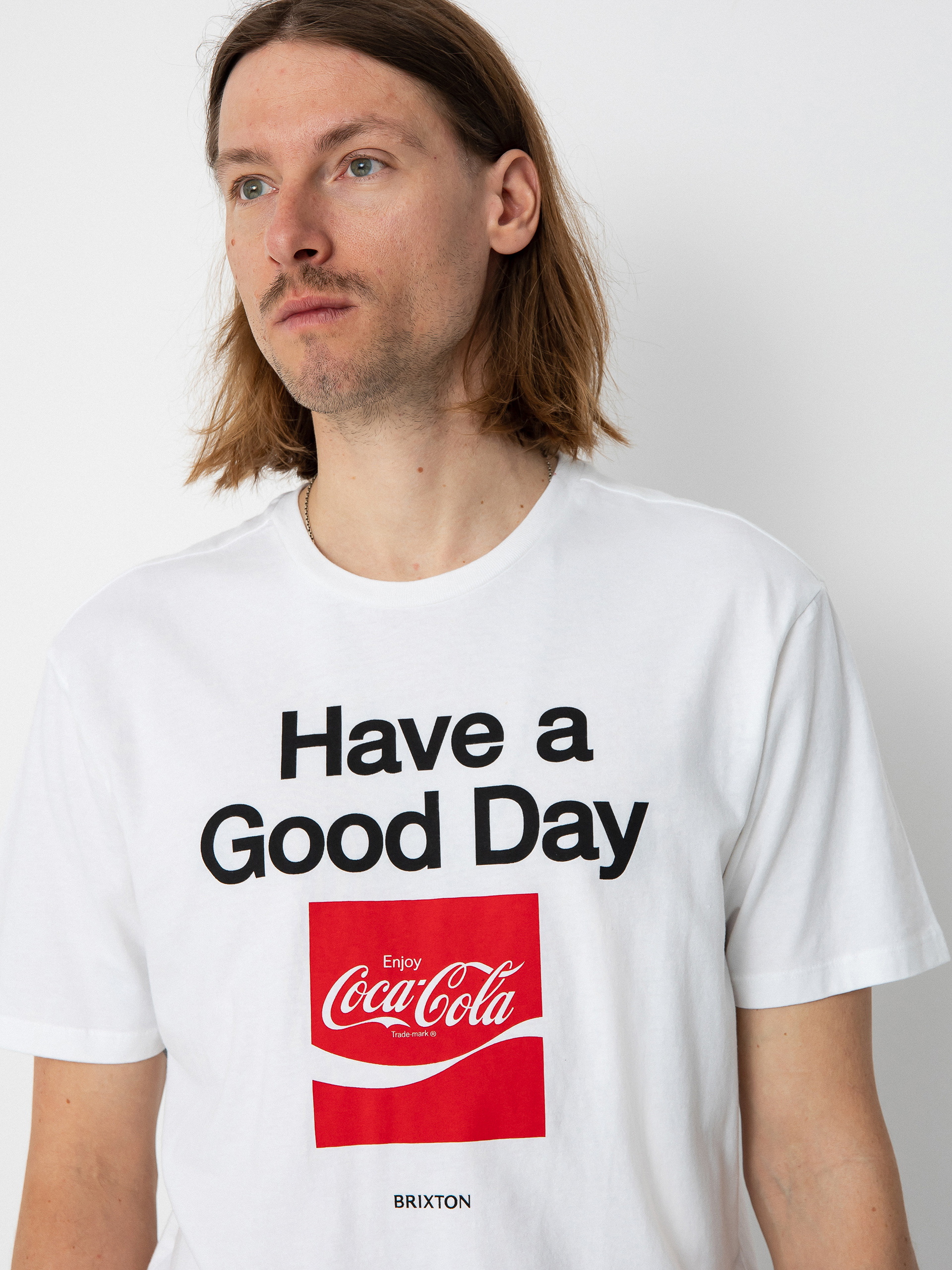 Футболка Brixton Coca-Cola Good Day (white)