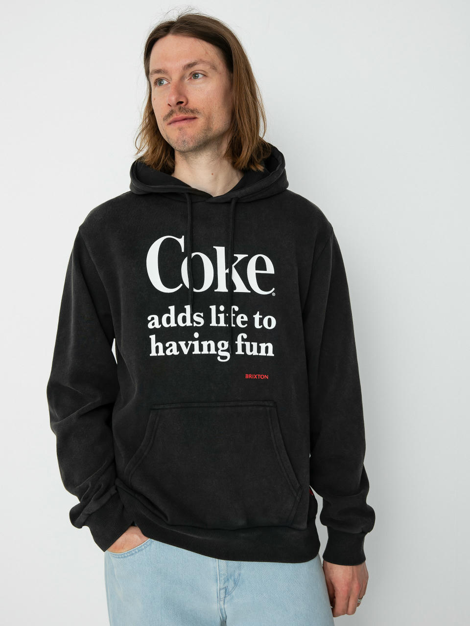 Худі Brixton Coca-Cola Having Fun HD (black)