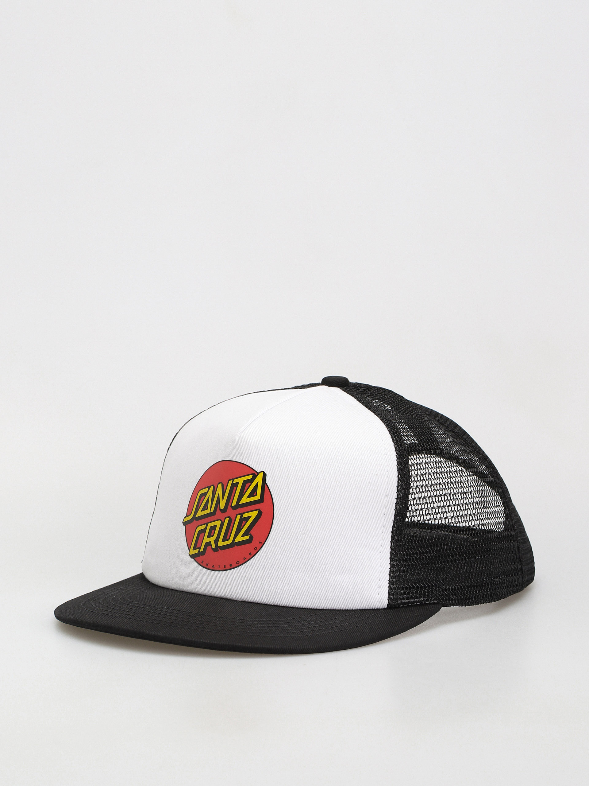 u041au0435u043fu043au0430 Santa Cruz Classic Dot Mesh (white/black)