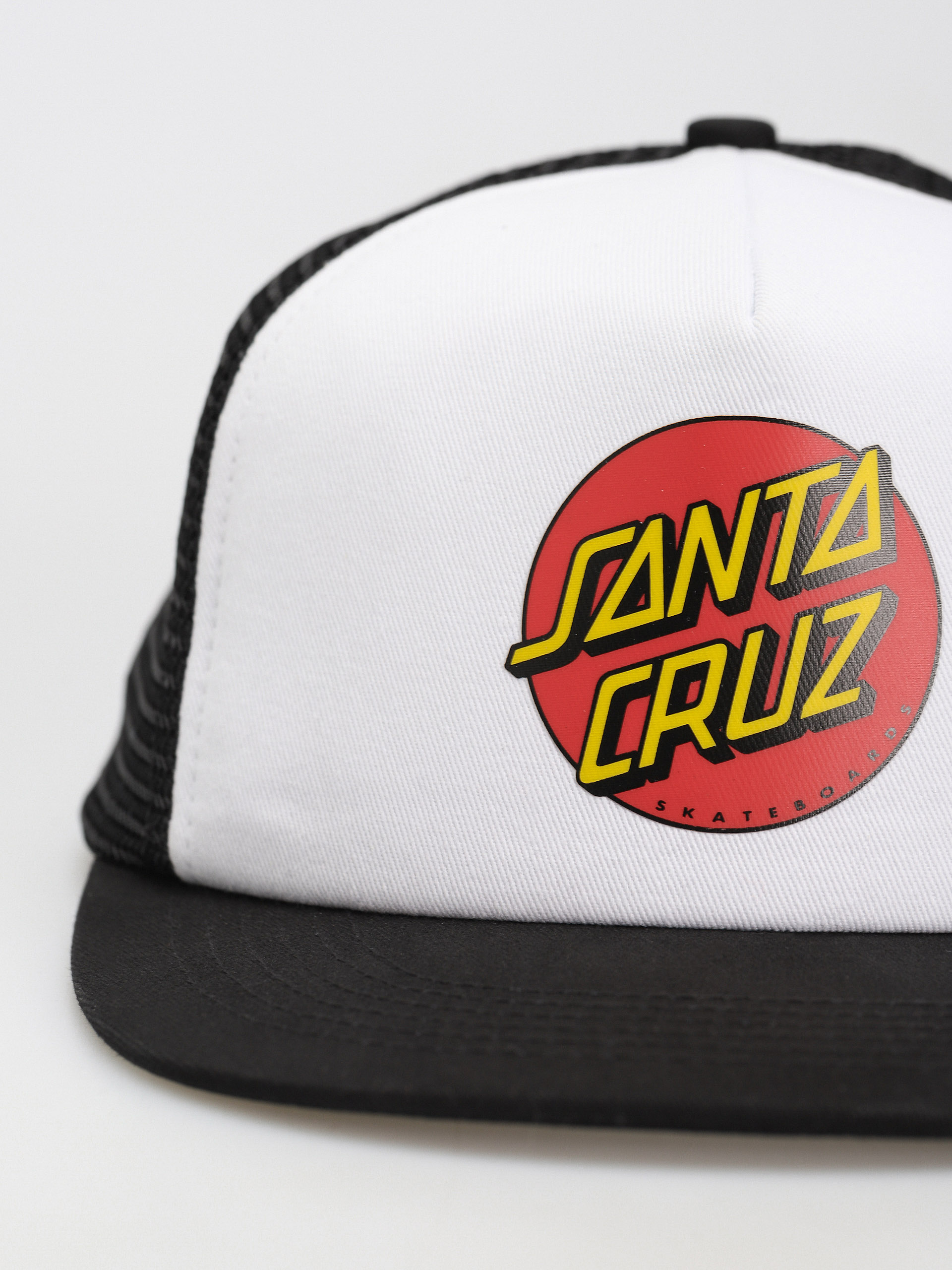 Кепка Santa Cruz Classic Dot Mesh (white/black)