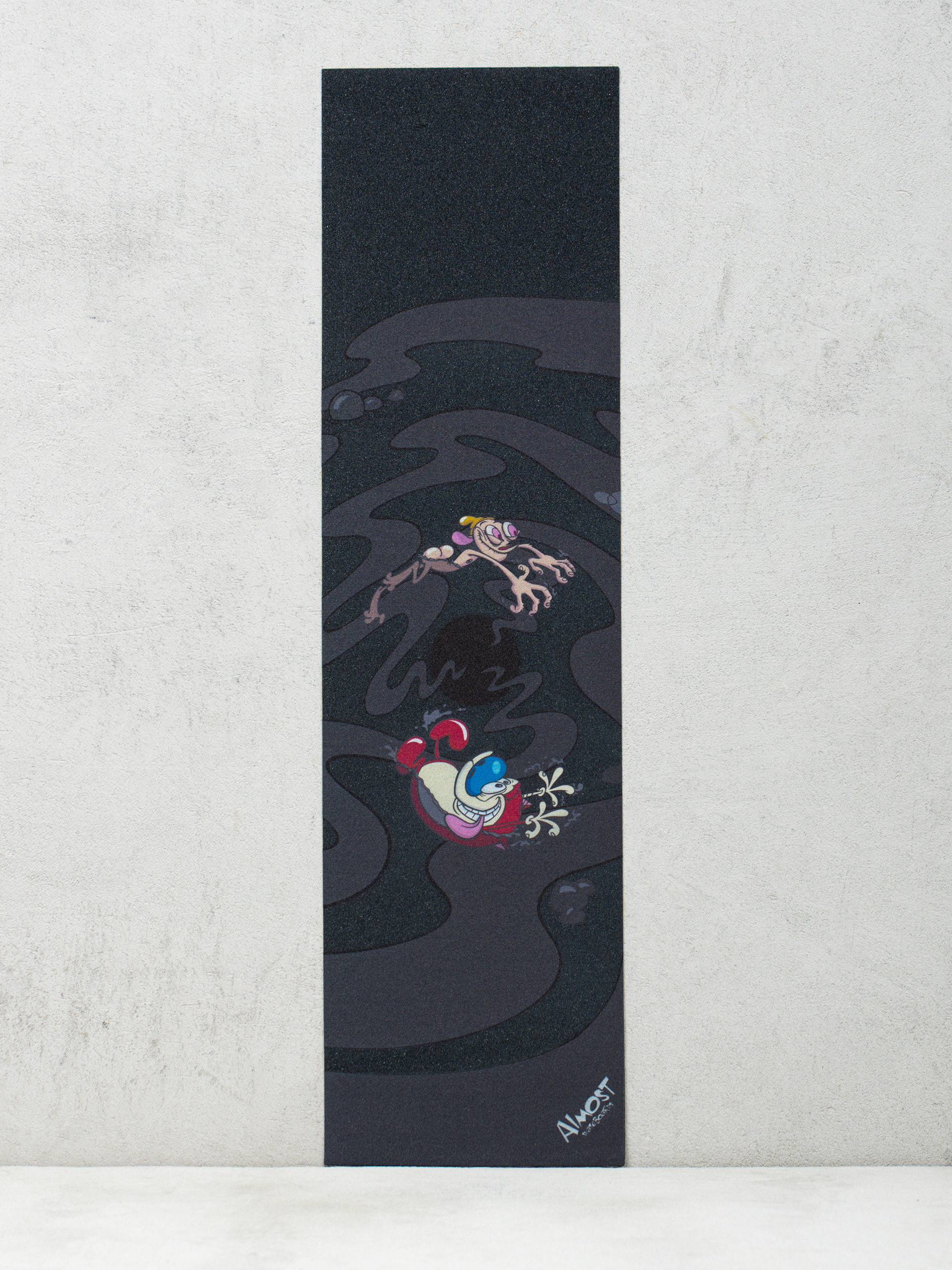 Наждак Almost Ren And Stimpy Drain (black)