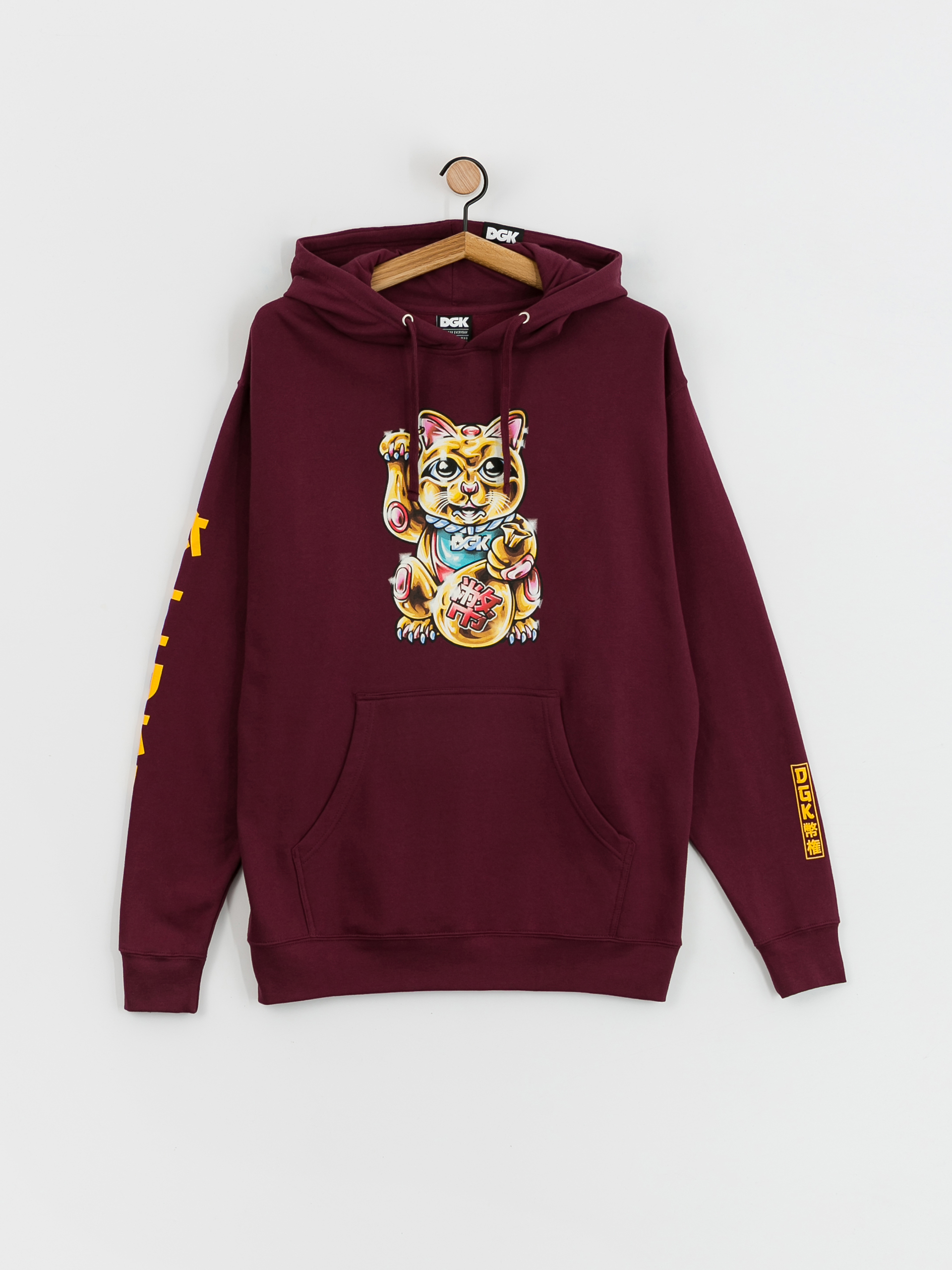 Худі DGK Golden Cat HD (burgundy)