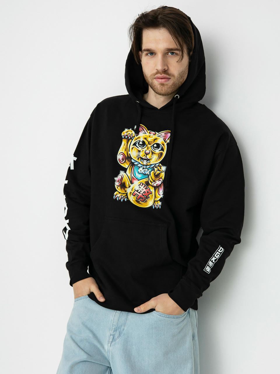 Худі DGK Golden Cat HD (black)