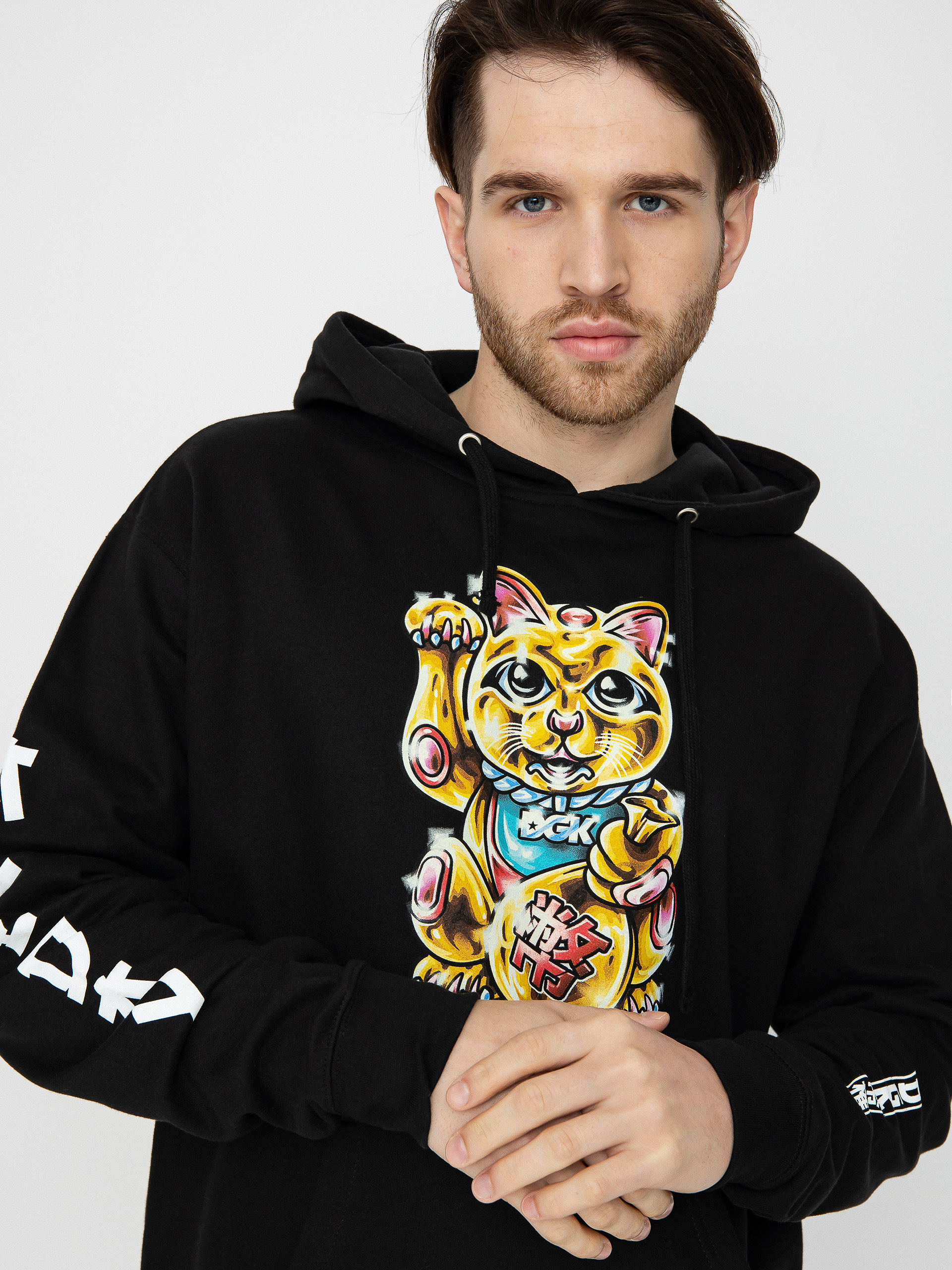 Худі DGK Golden Cat HD (black)