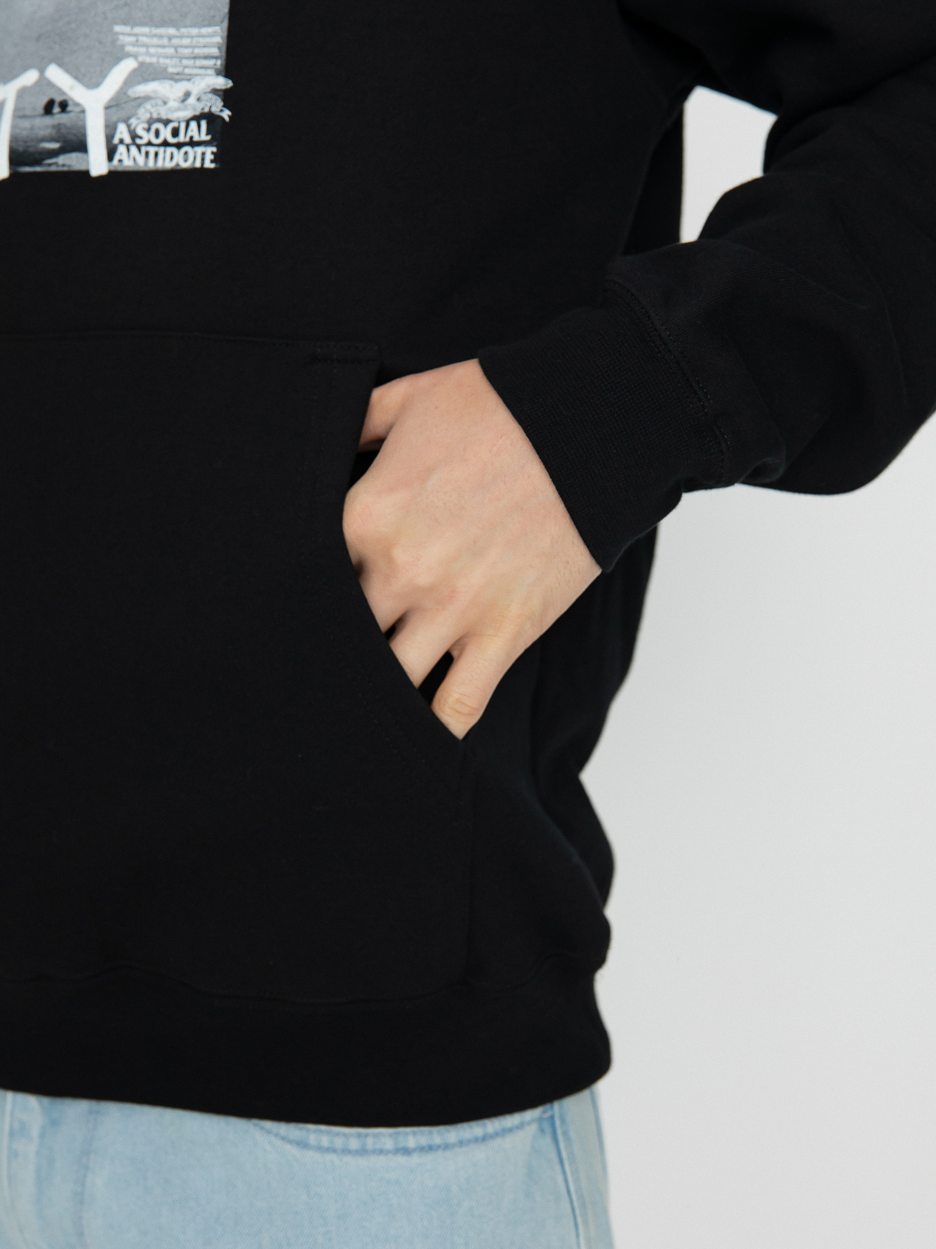 Худі Antihero Tent City HD (black w/photo print)