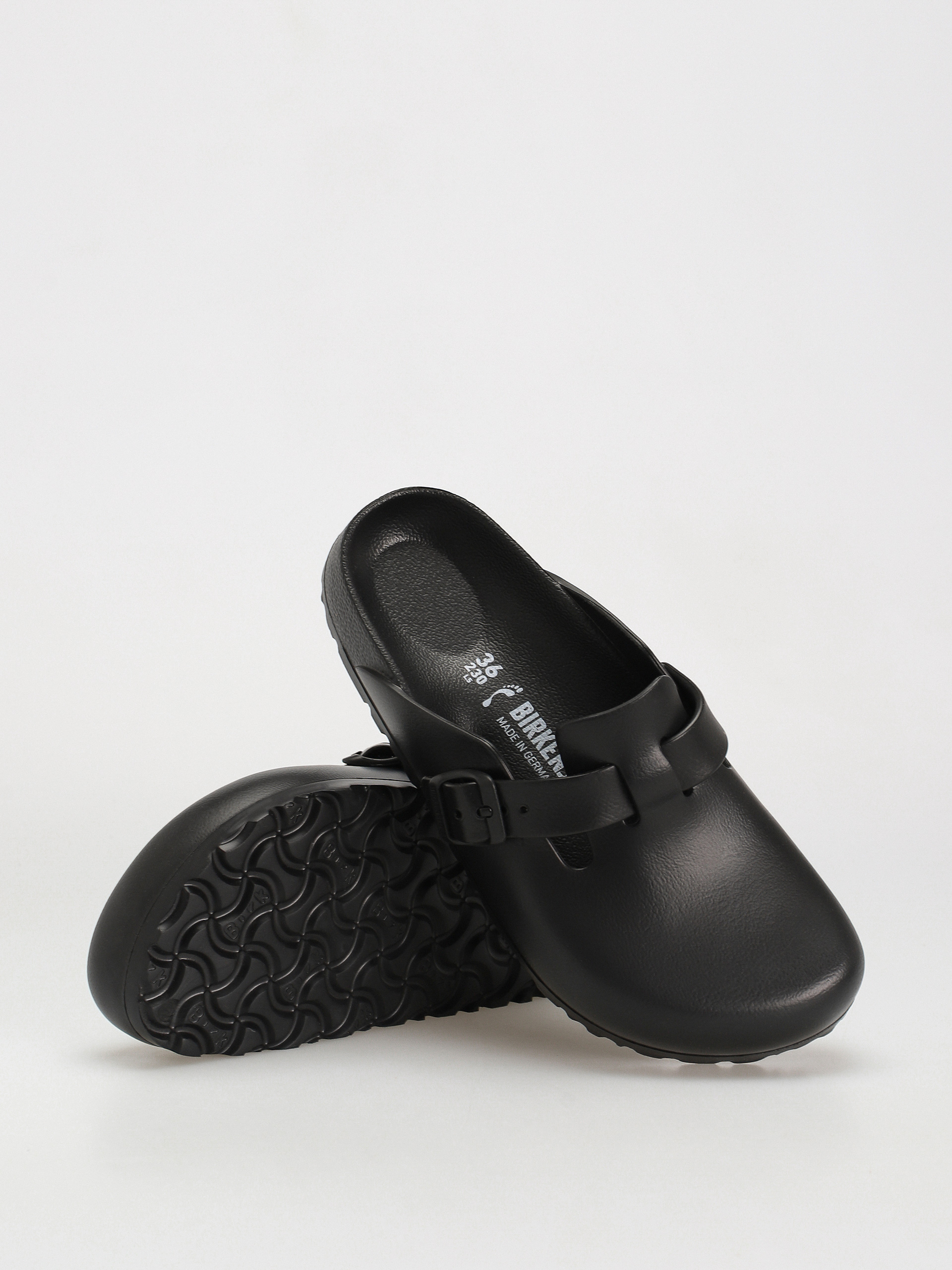 Шльопанці Birkenstock Boston EVA Narrow Wmn - чорний (black)