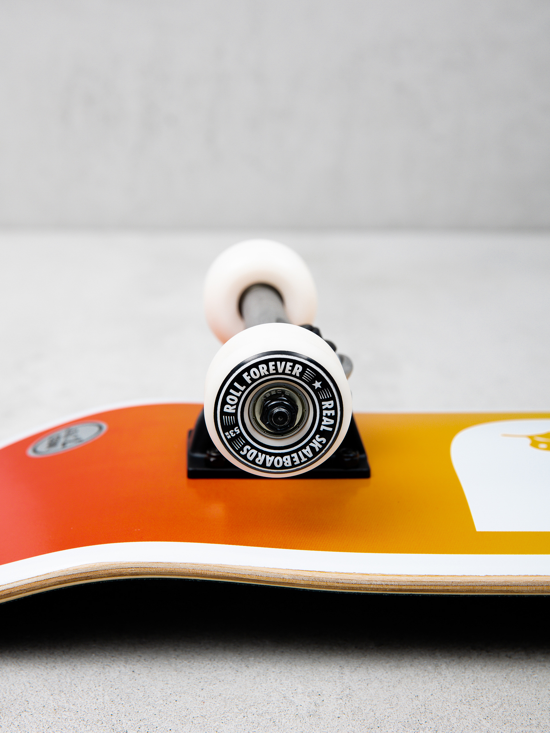 Скейтборд Real Be Free Fade (orange/yellow/green)