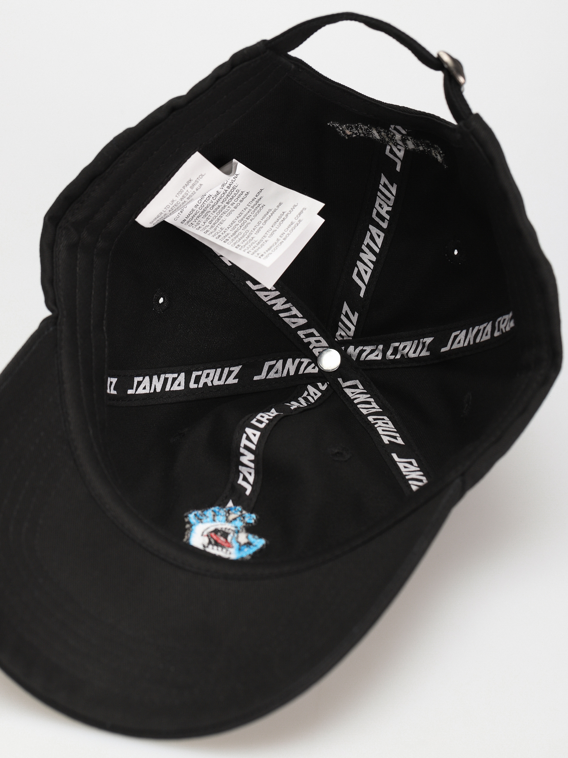 Кепка Santa Cruz Screaming Mini Hand (black)