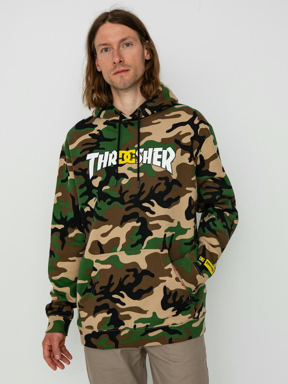 Худі DC X Thrasher (army camo)