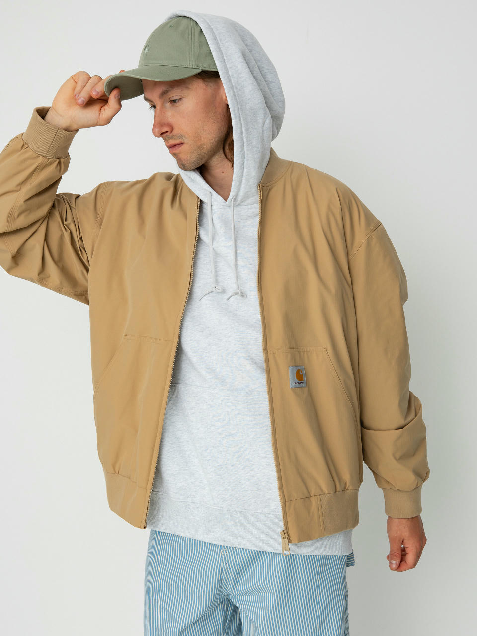 Куртка Carhartt WIP Active Bomber (dusty h brown)