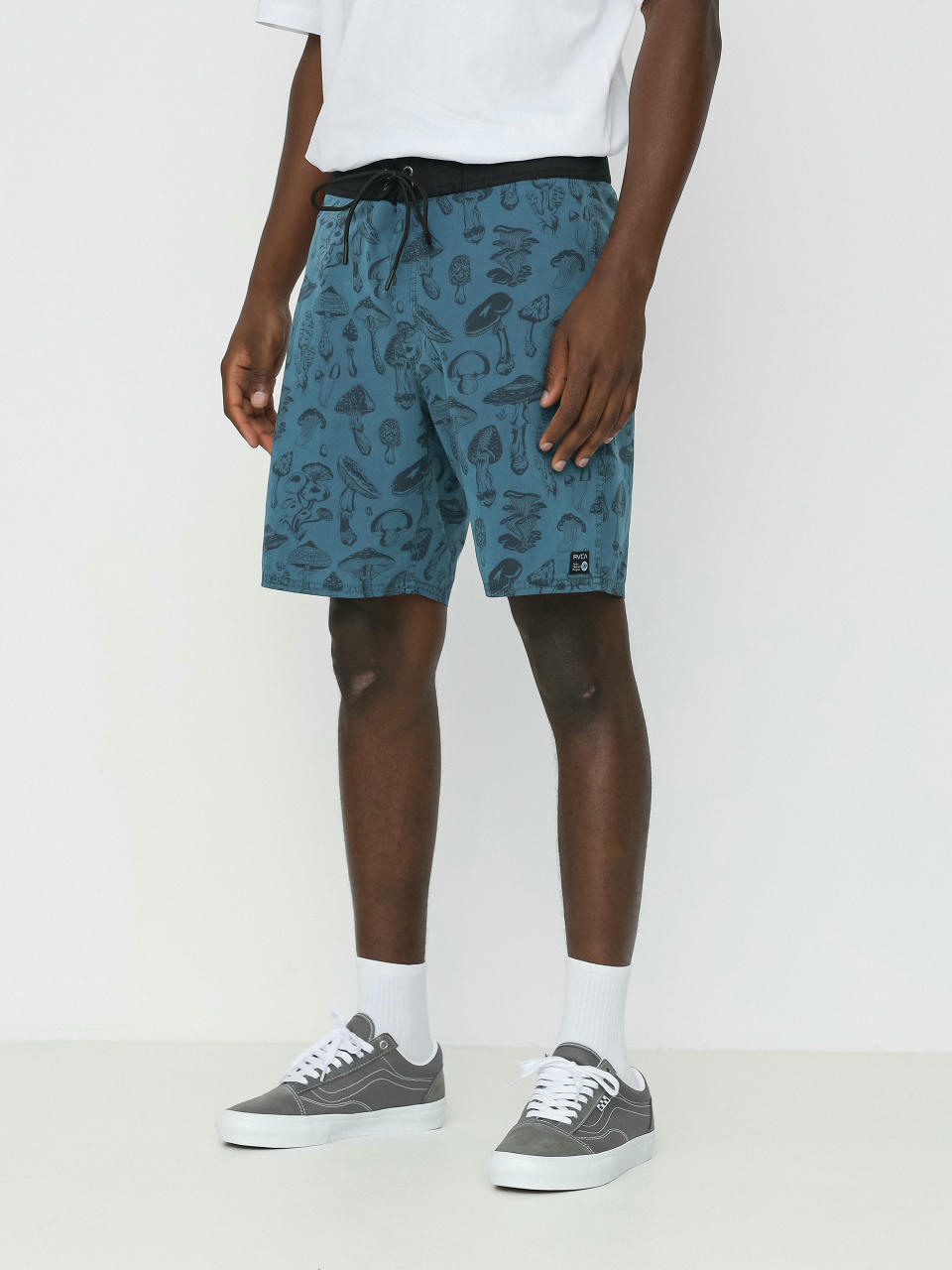 Пляжні шорти RVCA Mushy Trunk (mallard blue/solid)