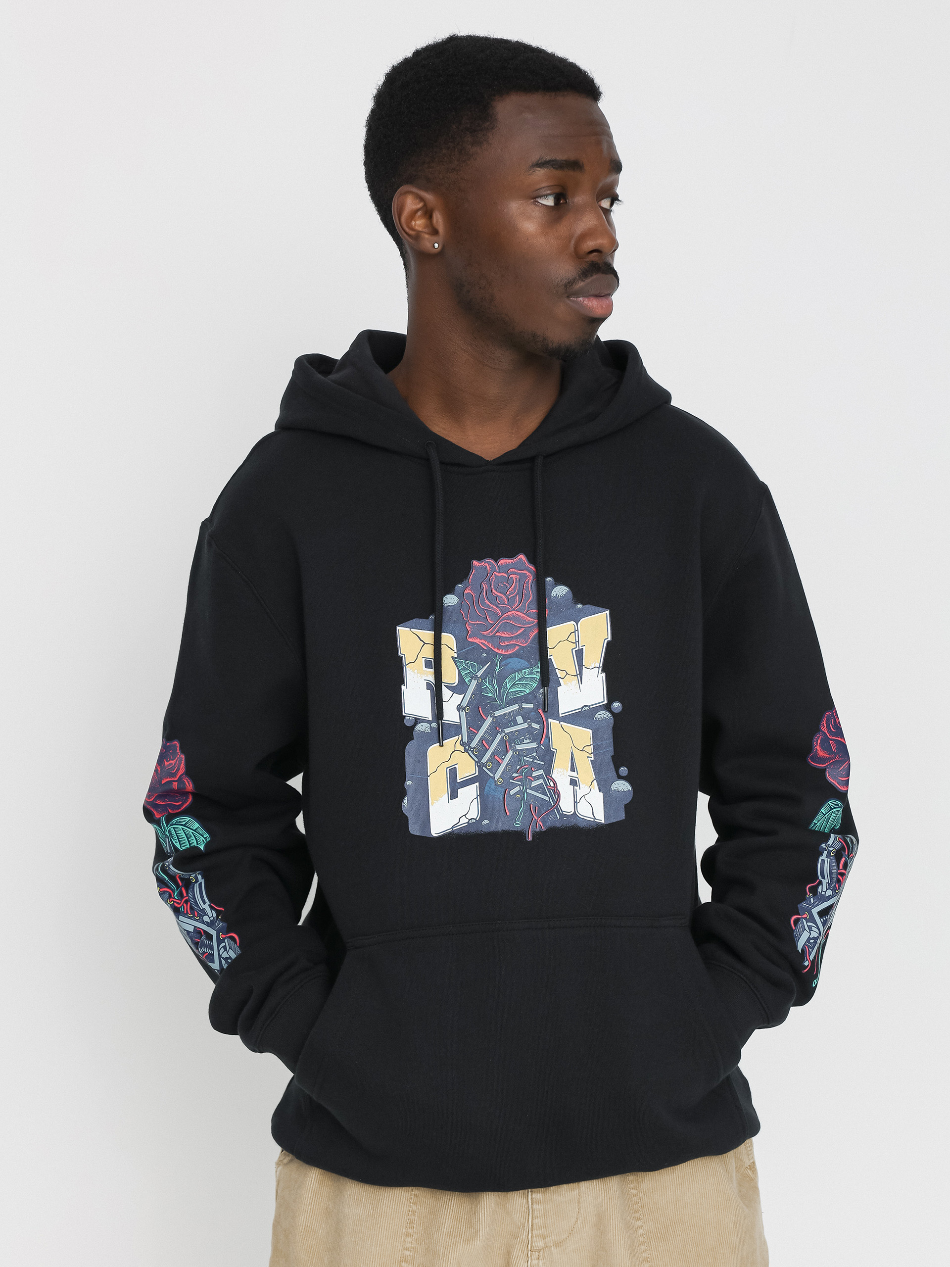 Худі RVCA Mandroid HD (black)