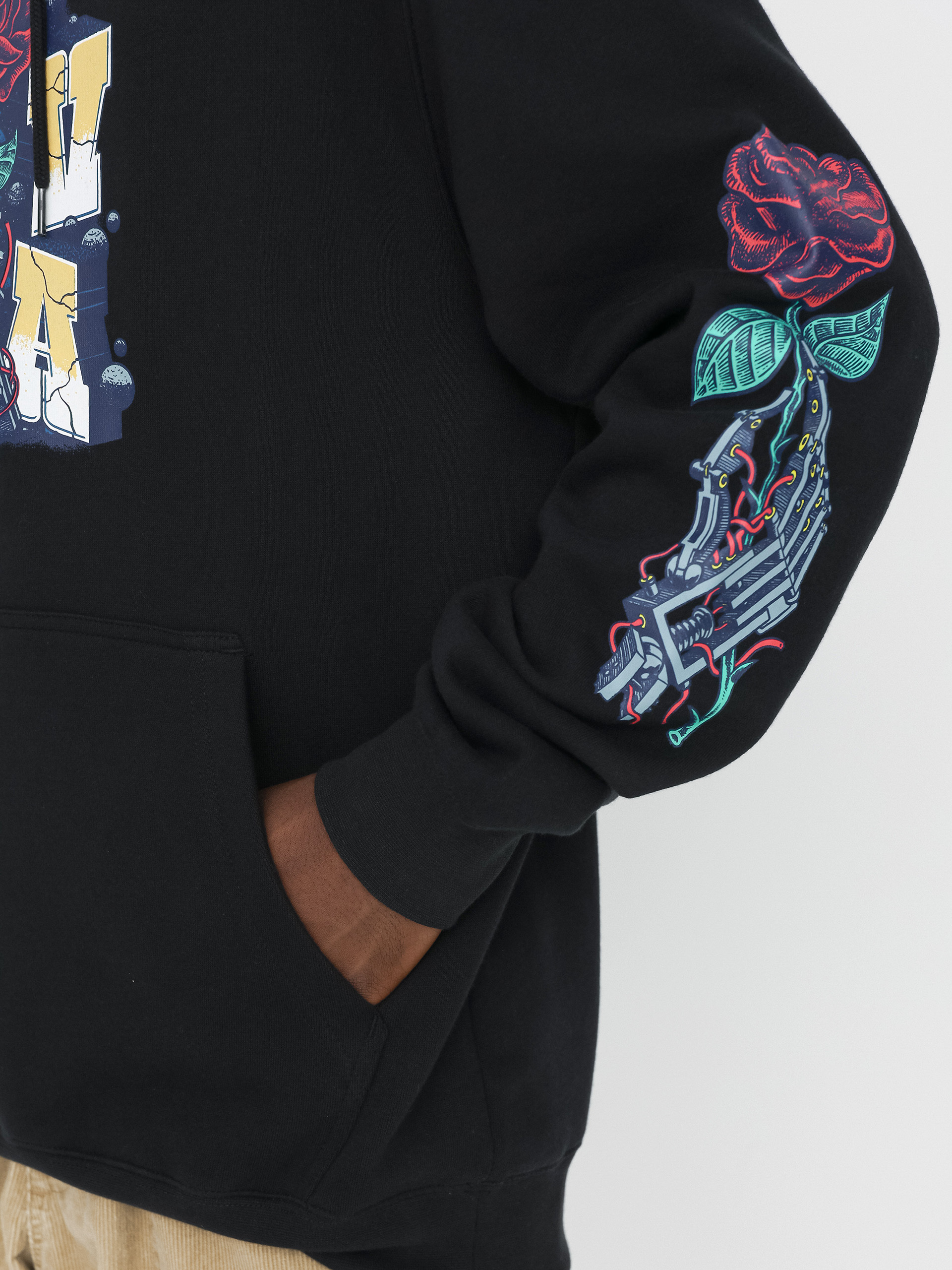 Худі RVCA Mandroid HD (black)