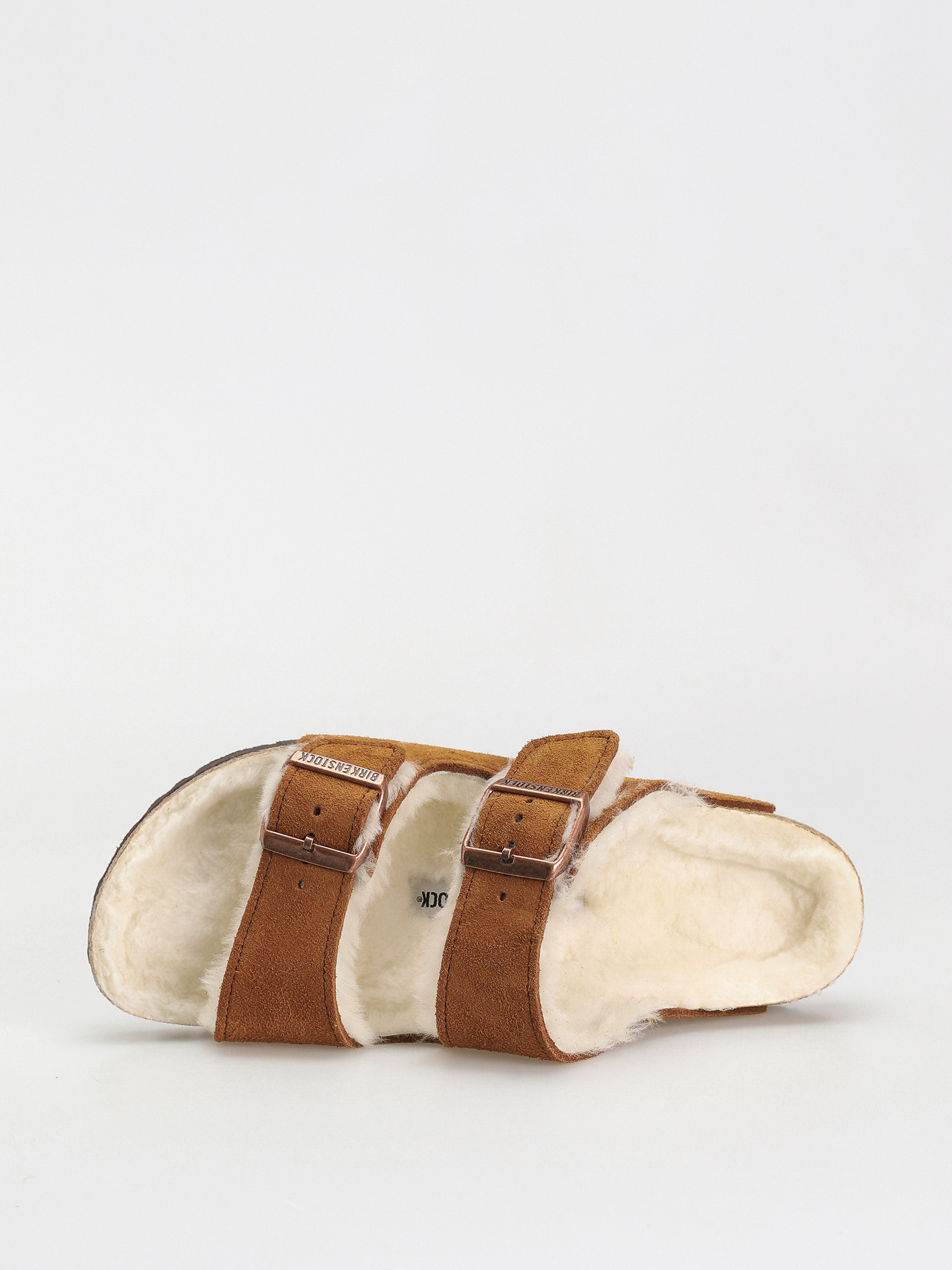 Шльопанці Birkenstock Arizona Suede Leather Narrow Wmn (mink)