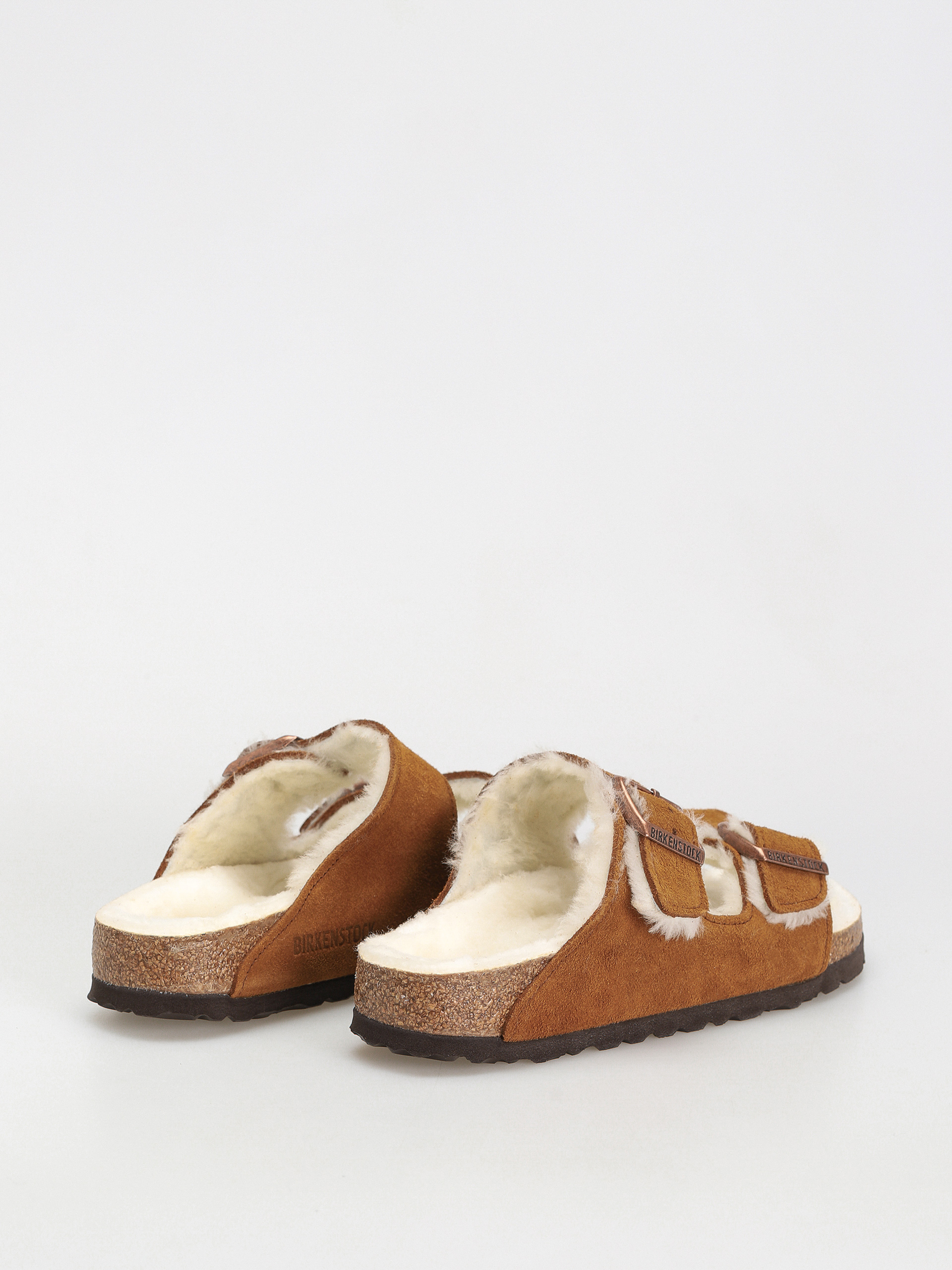 Шльопанці Birkenstock Arizona Suede Leather Narrow Wmn (mink)