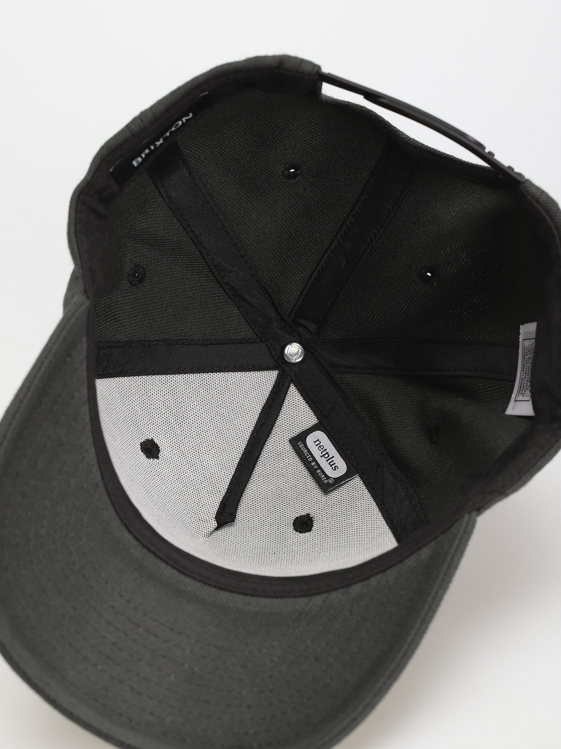 Кепка Brixton Linwood C Mp Snapback (black/white)