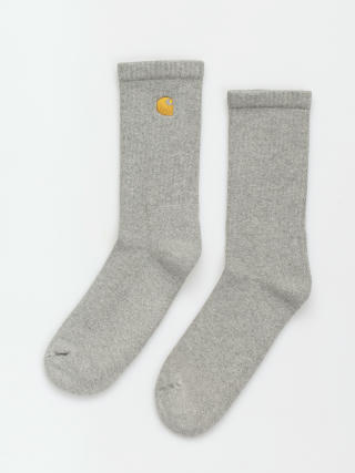  Шкарпетки Carhartt WIP Chase (grey heather/gold)