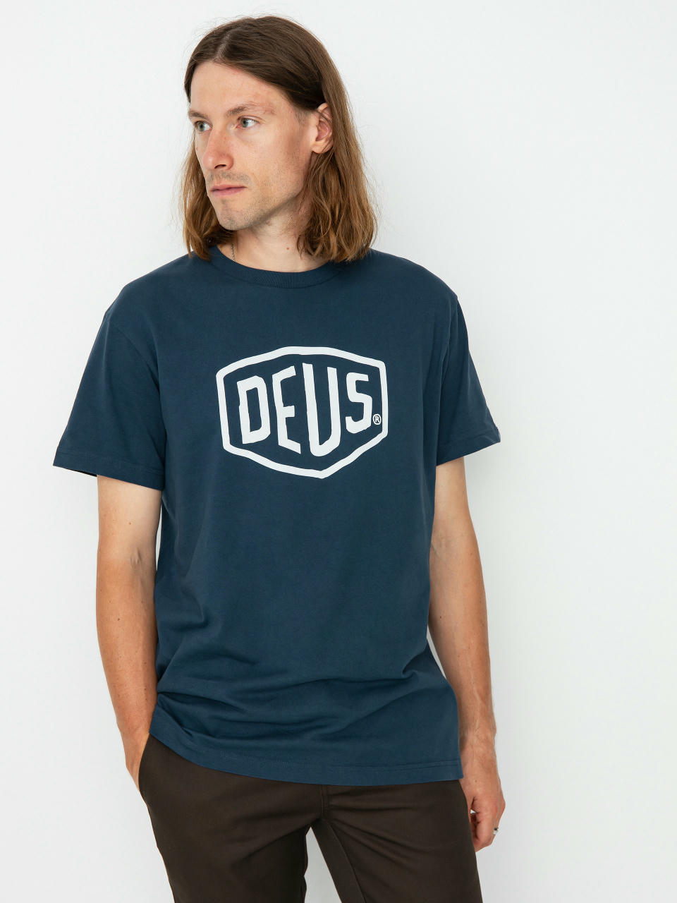 Футболка Deus Ex Machina Shield (navy)