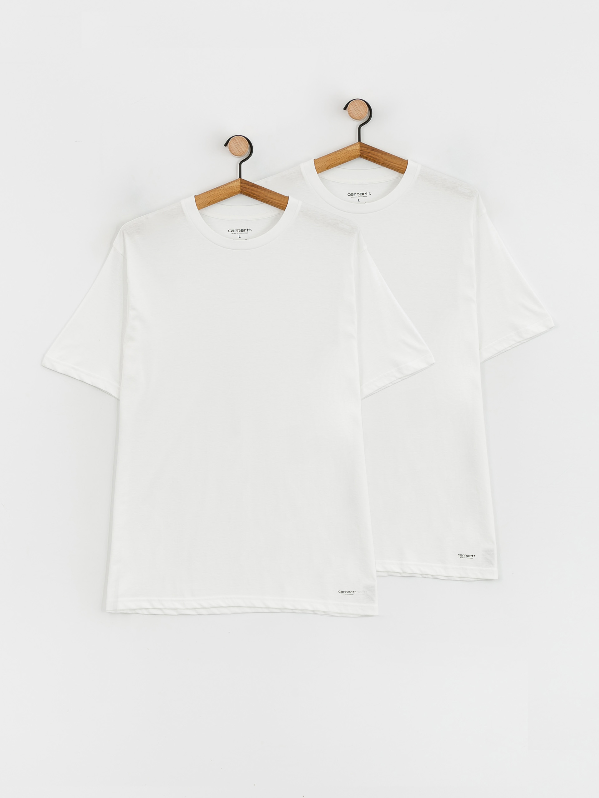 Футболка Carhartt WIP Standard Crew Neck 2-pack (white white)