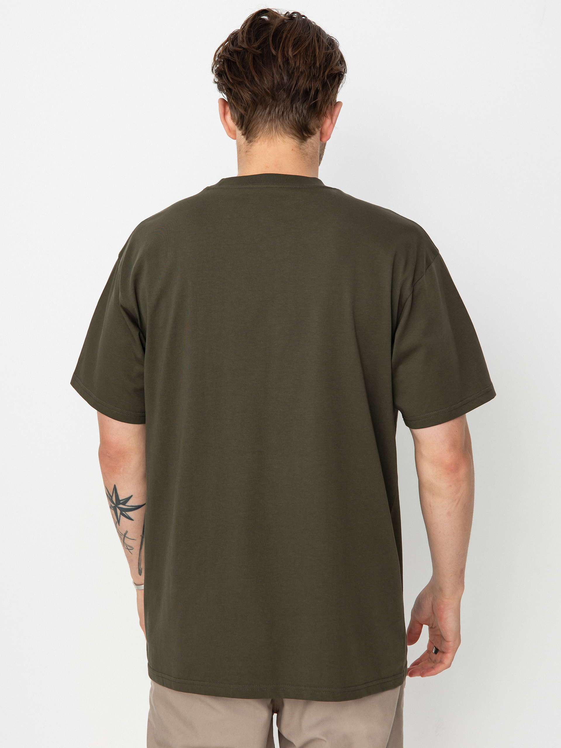 Футболка Carhartt WIP Script Embroidery (cypress/black)