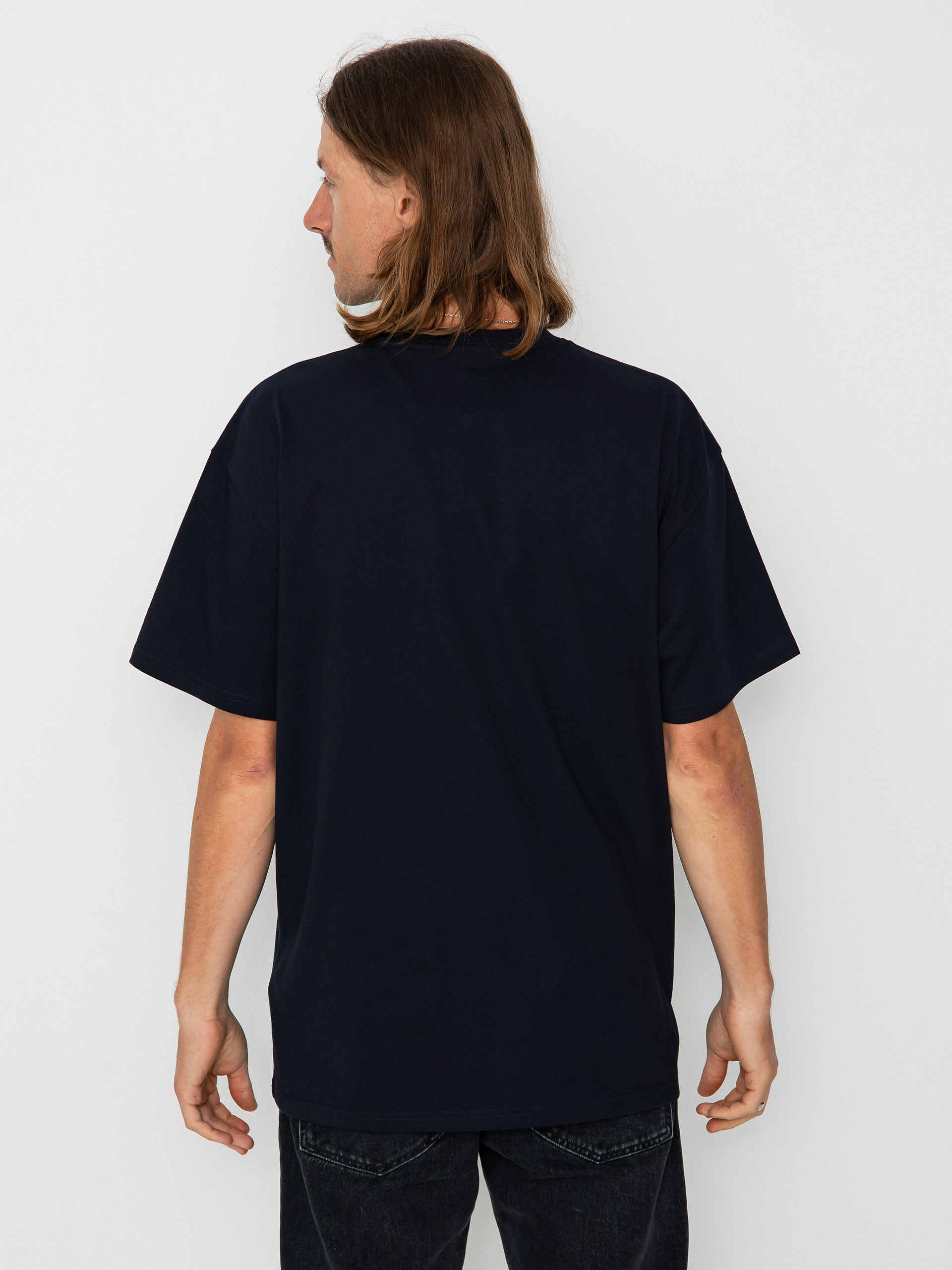 Футболка Carhartt WIP Chase (dark navy/gold)
