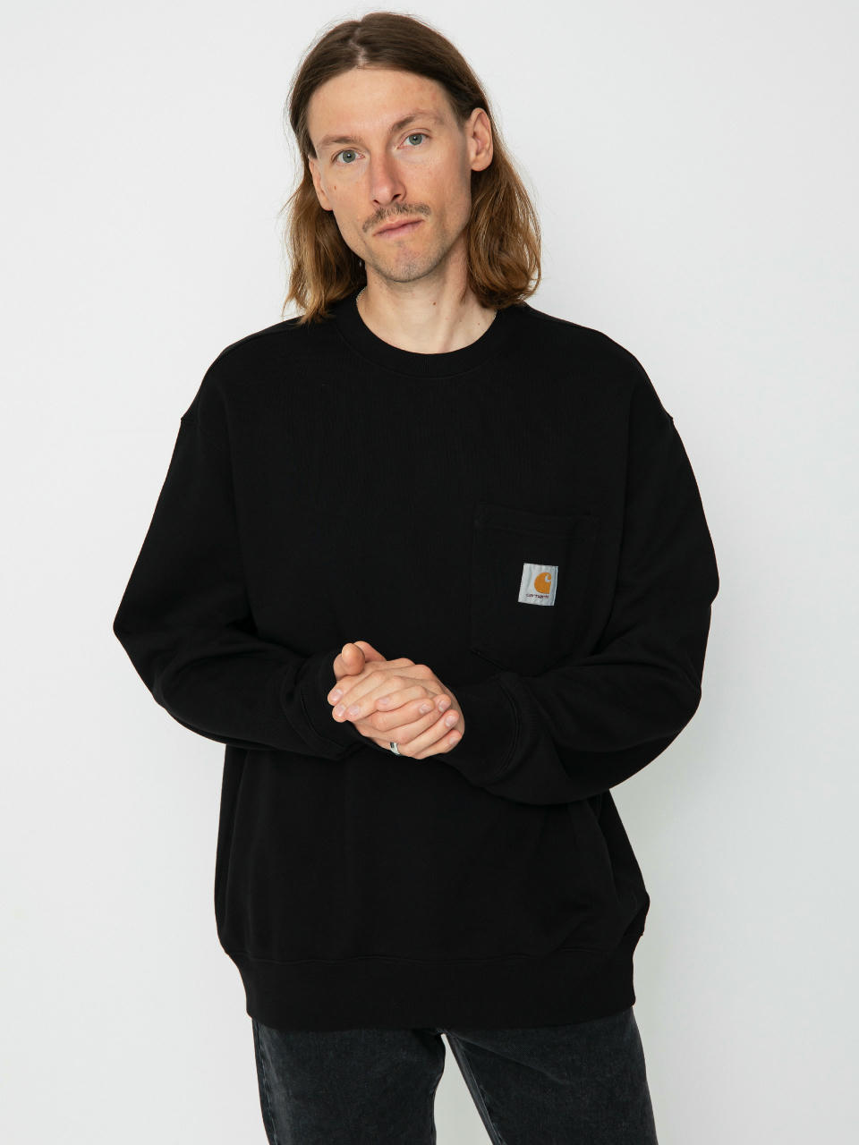 Світшот Carhartt WIP Pocket (black)