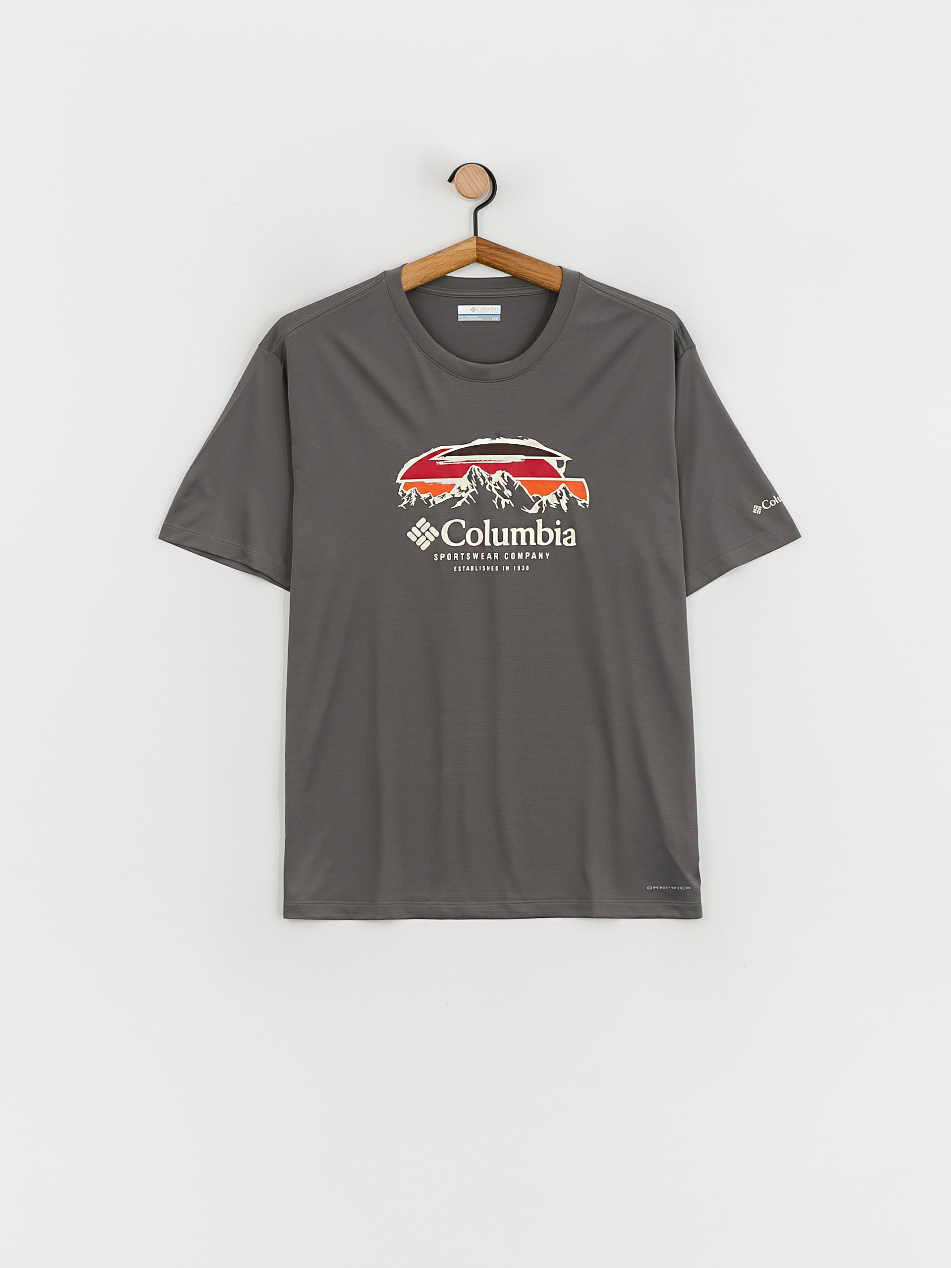 Футболка Columbia Hike Graphic (city grey/hikers haven graphic)