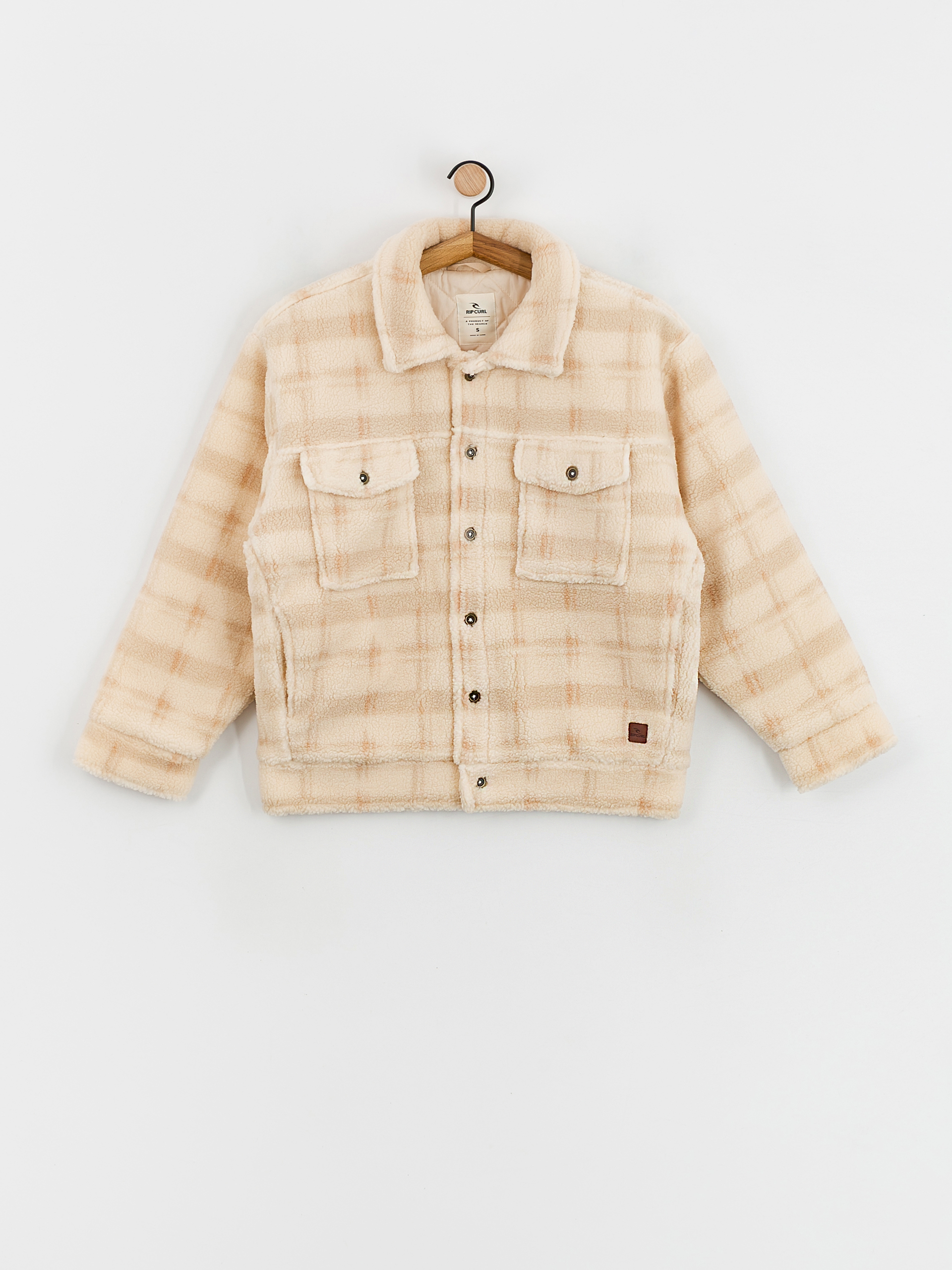 Куртка Rip Curl Sunrise Session Sherpa Wmn (beige)