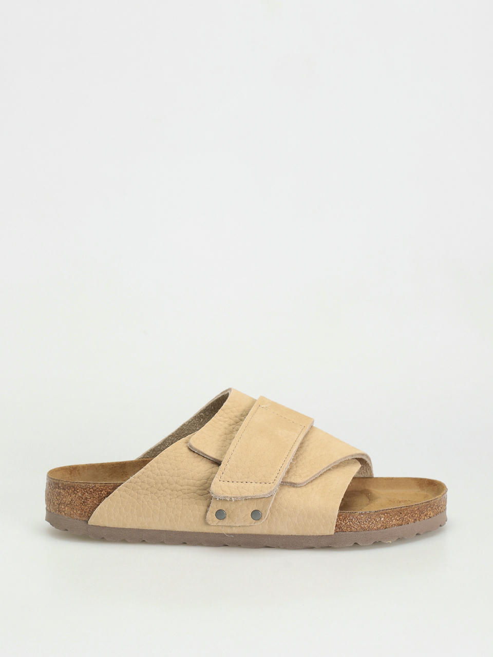 Шльопанці Birkenstock Kyoto Nubuck Leather (sandcastle)