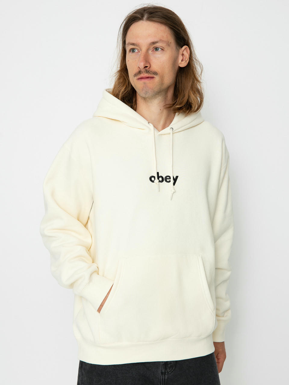 Худі OBEY Lowercase HD (unbleached)