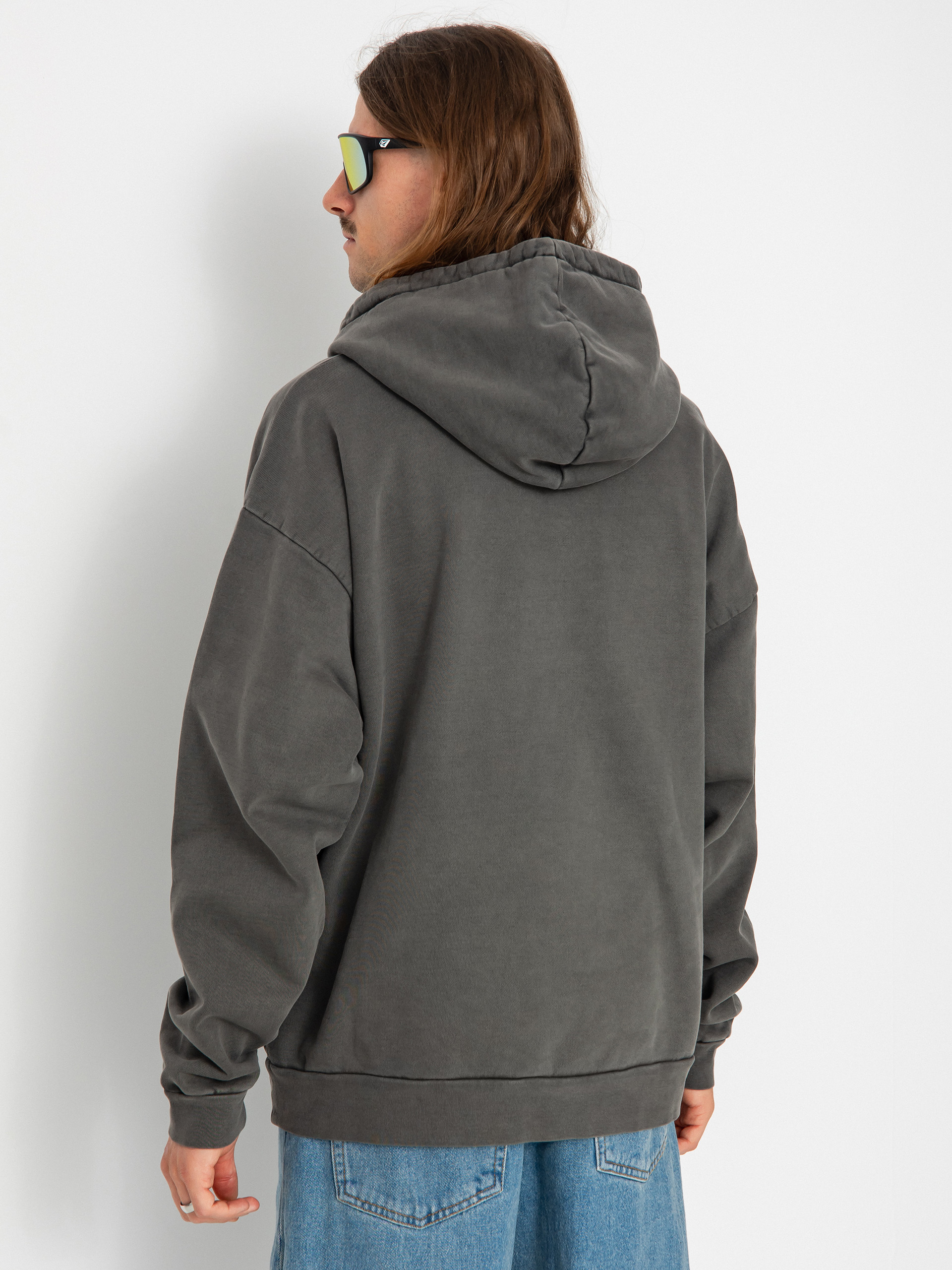 Худі OBEY Lowercase Pigment HD (pigment digital black)