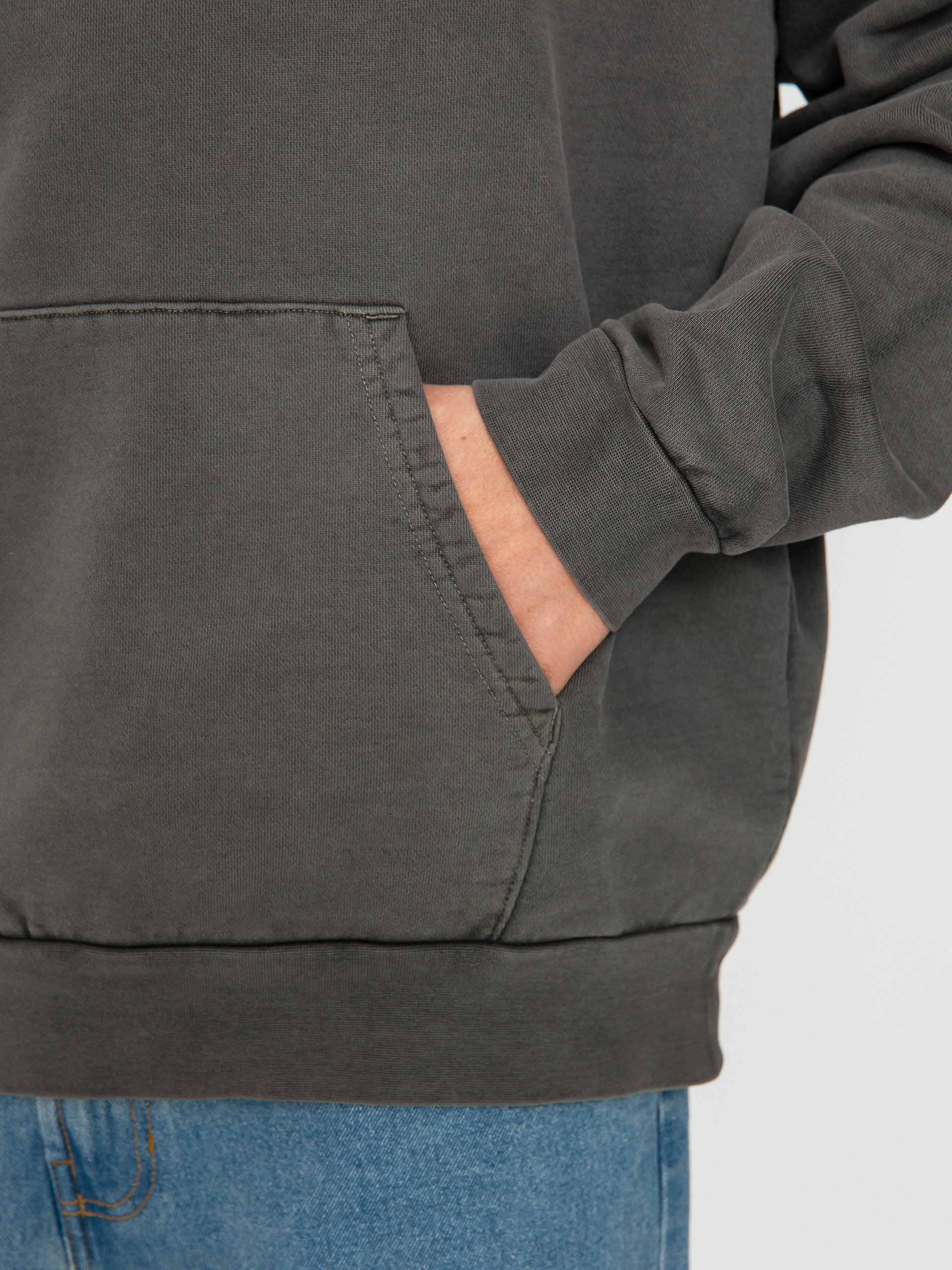 Худі OBEY Lowercase Pigment HD (pigment digital black)