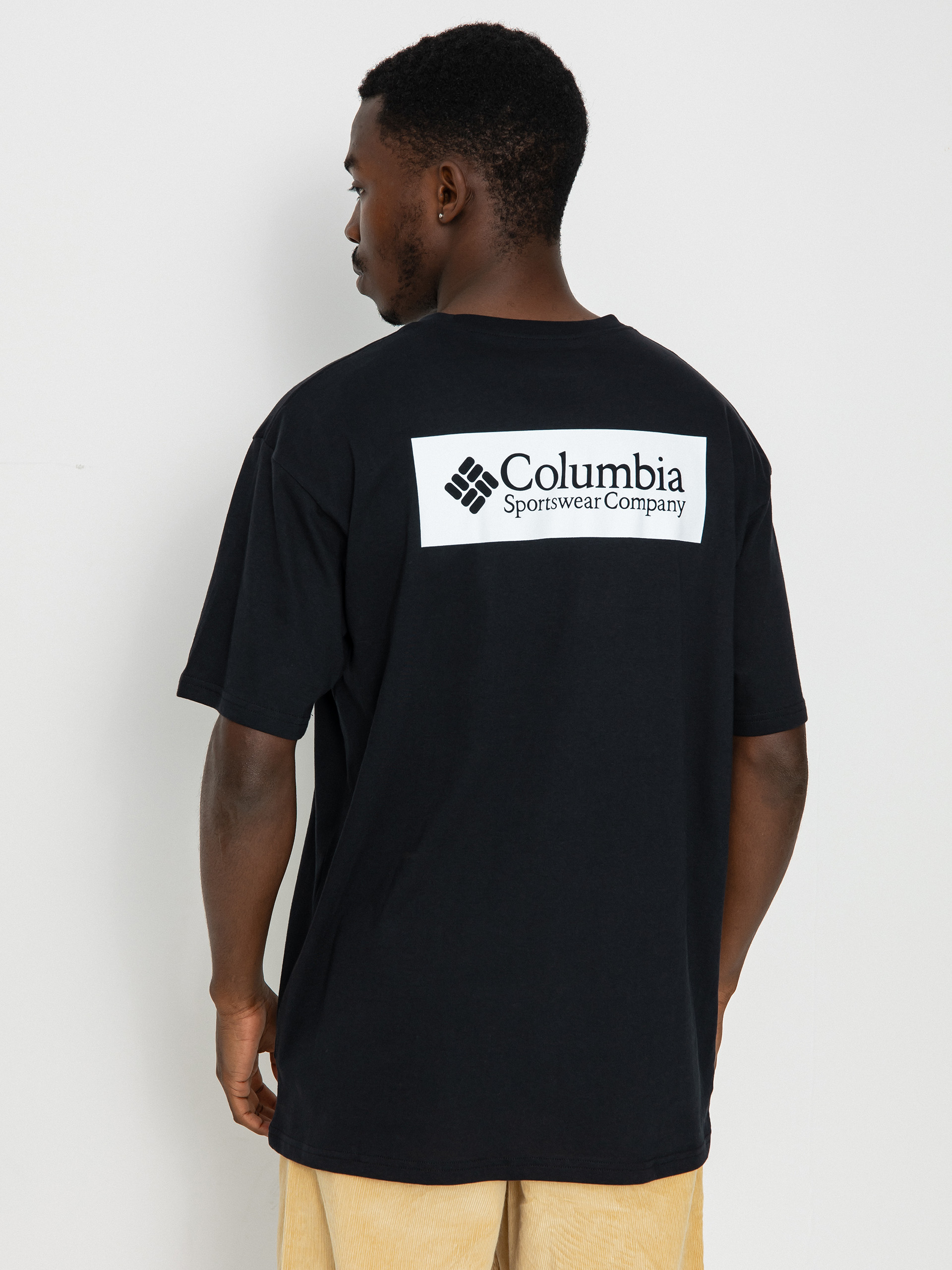 Футболка Columbia North Cascades (black/csc box logo)