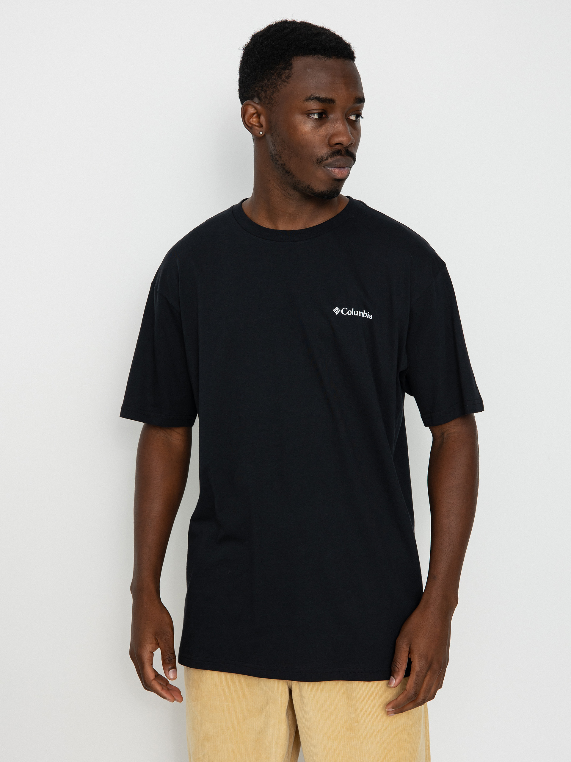 Футболка Columbia North Cascades (black/csc box logo)