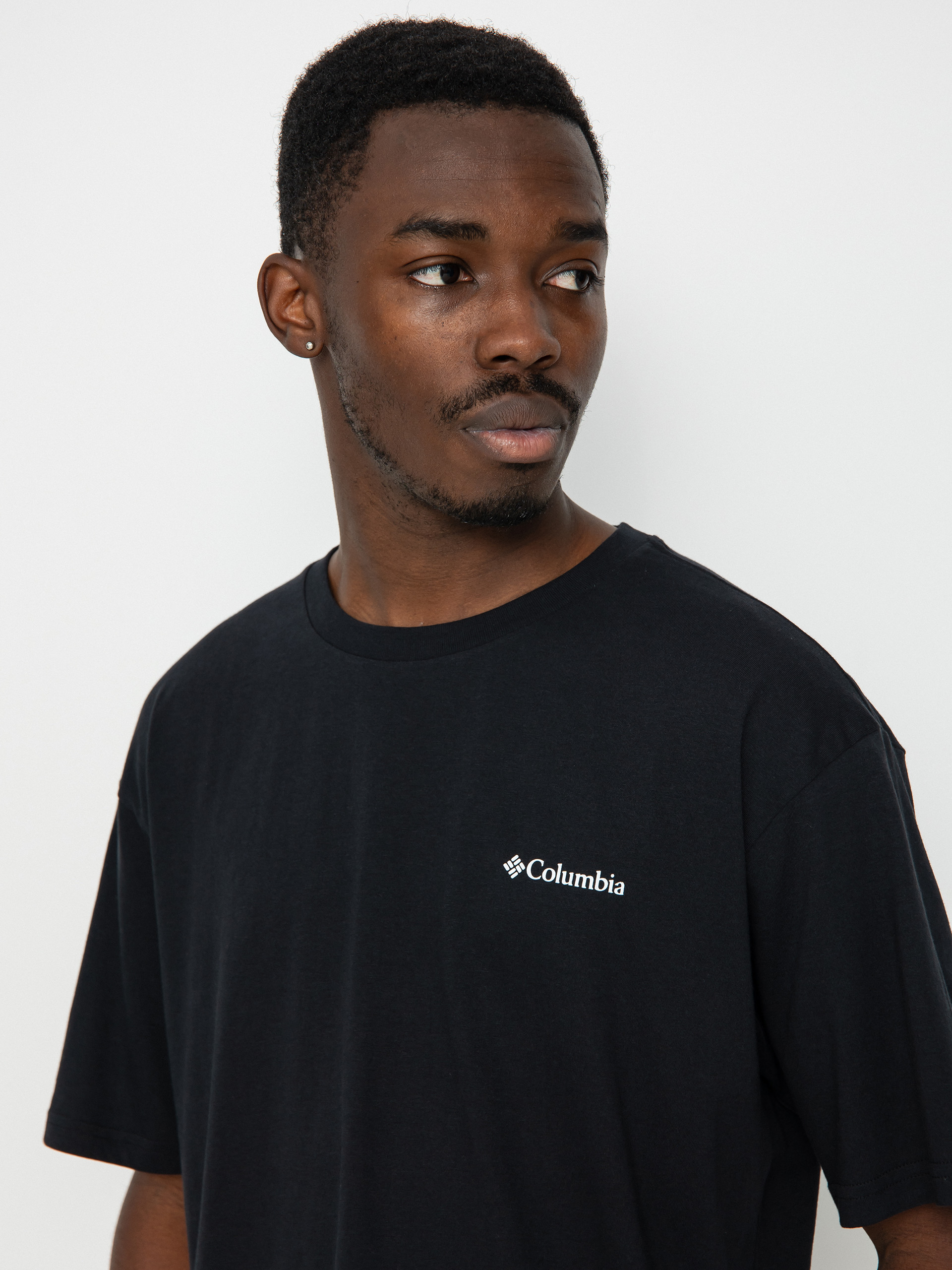 Футболка Columbia North Cascades (black/csc box logo)