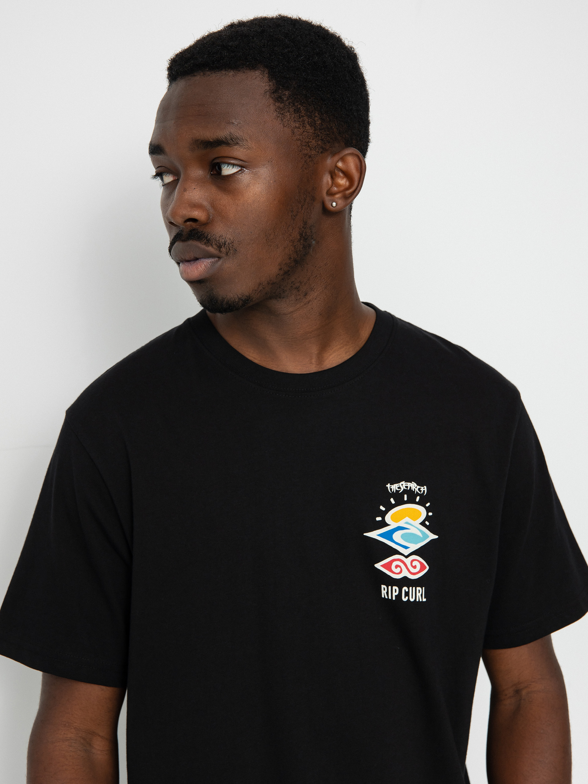 Футболка Rip Curl Search Icon (black)