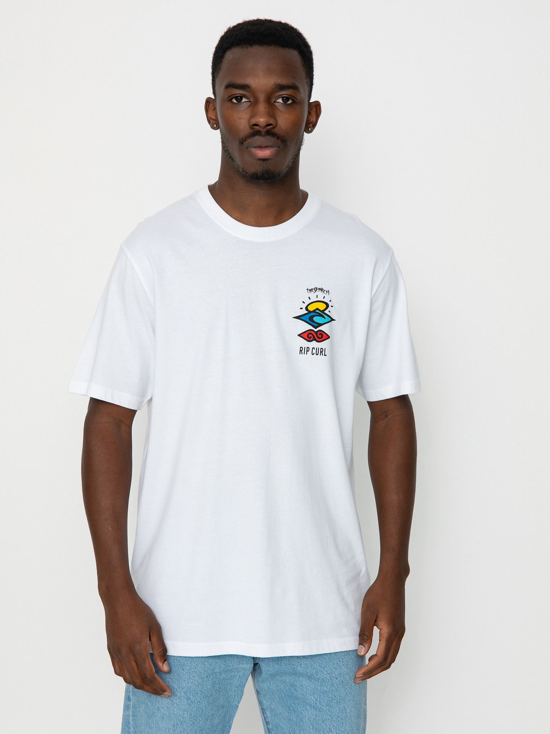 Футболка Rip Curl Search Icon (white)