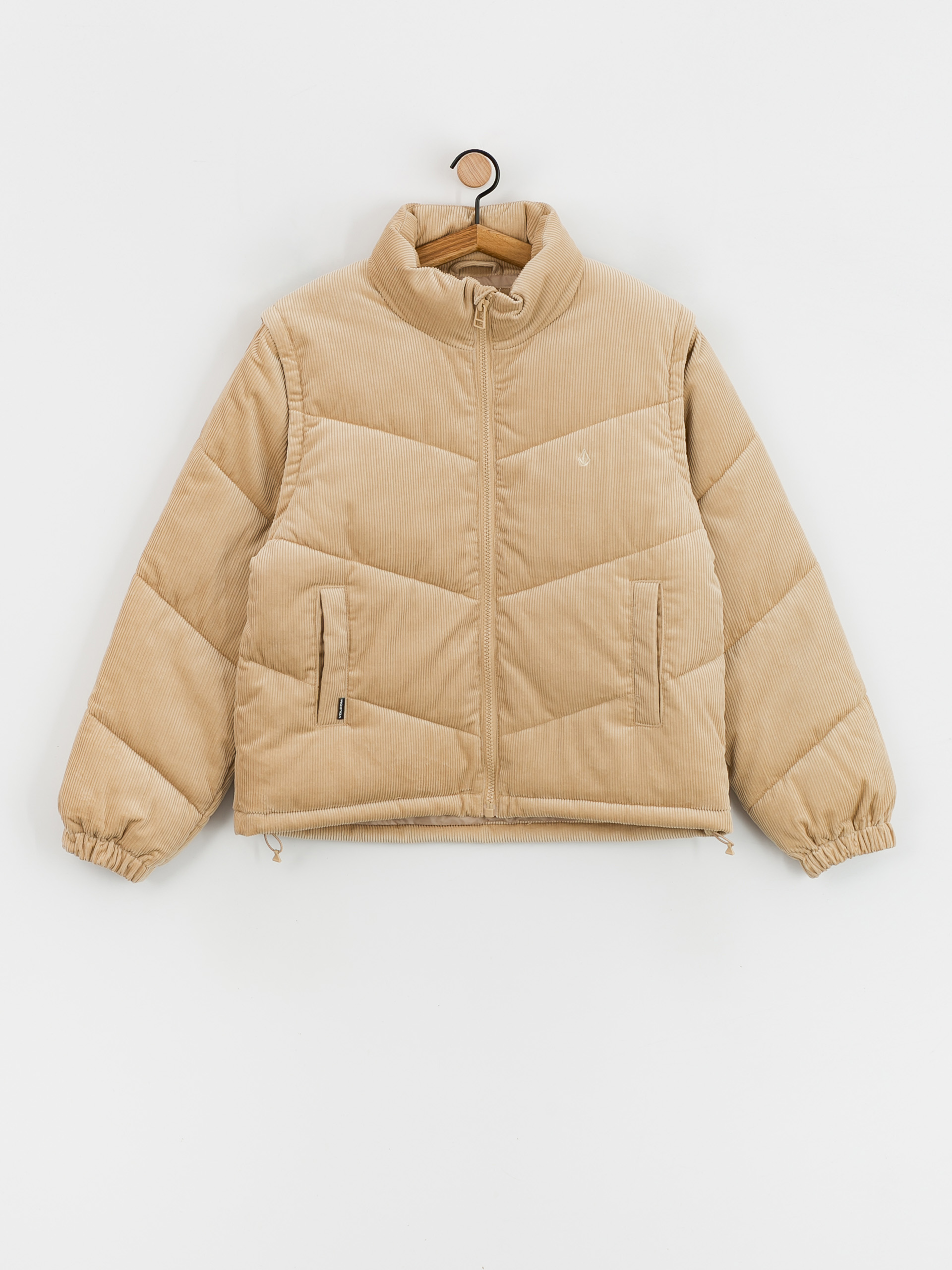 Куртка Volcom Cord'N Puff Wmn (khaki)