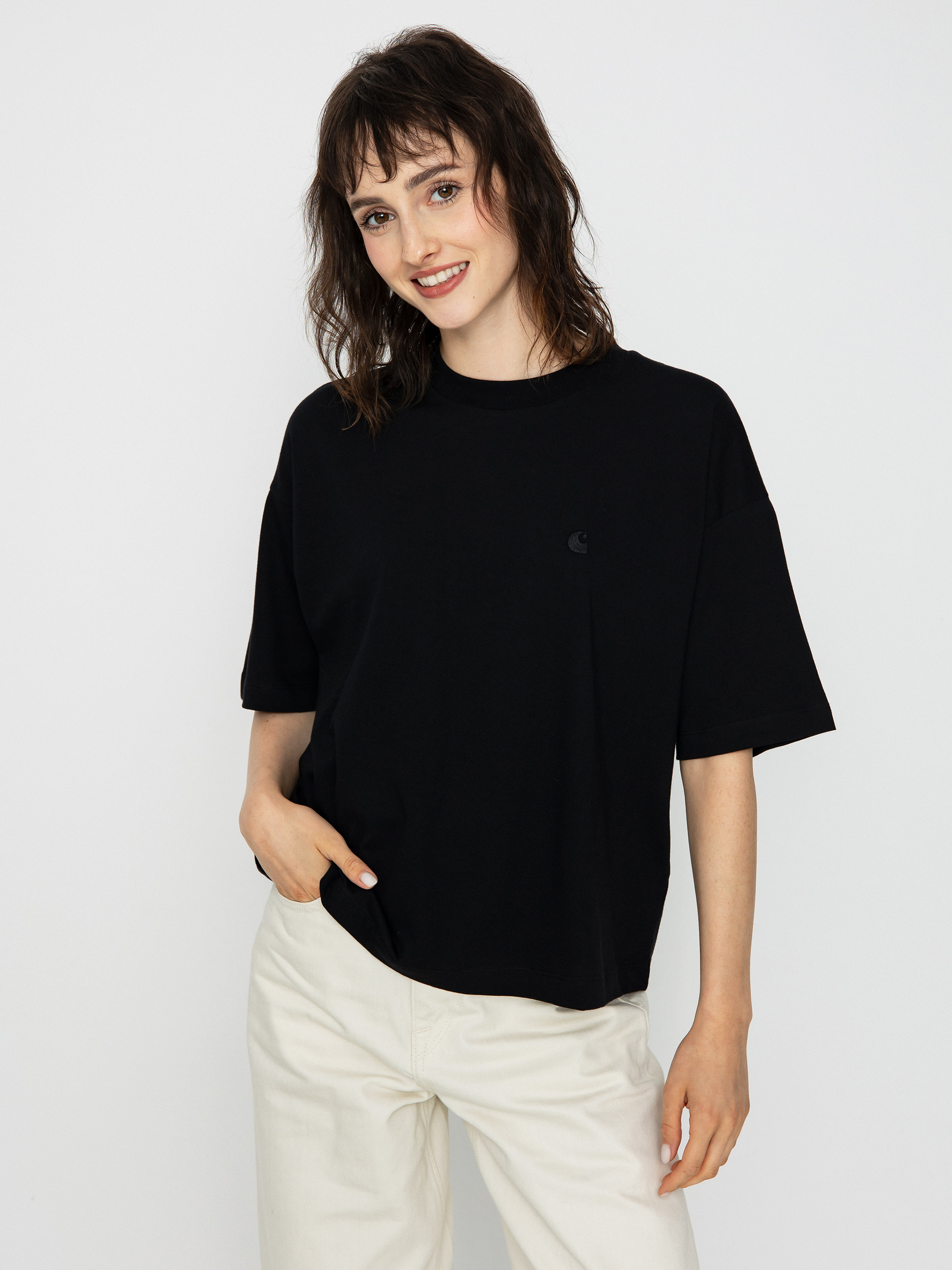 Футболка Carhartt WIP Chester Wmn (black)