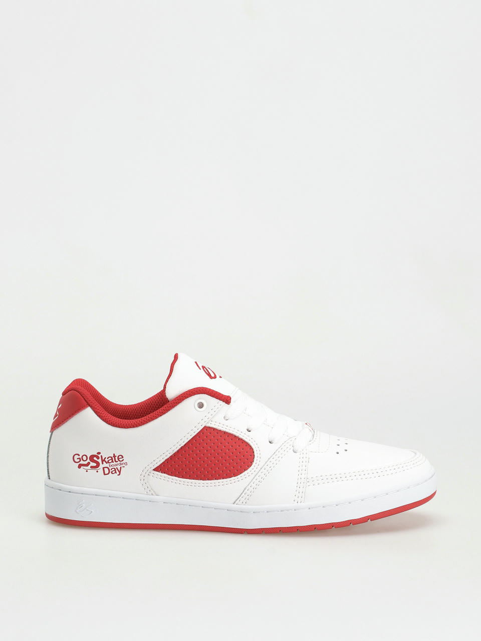 Взуття eS Accel Slim X Go Skateboarding (white/red)